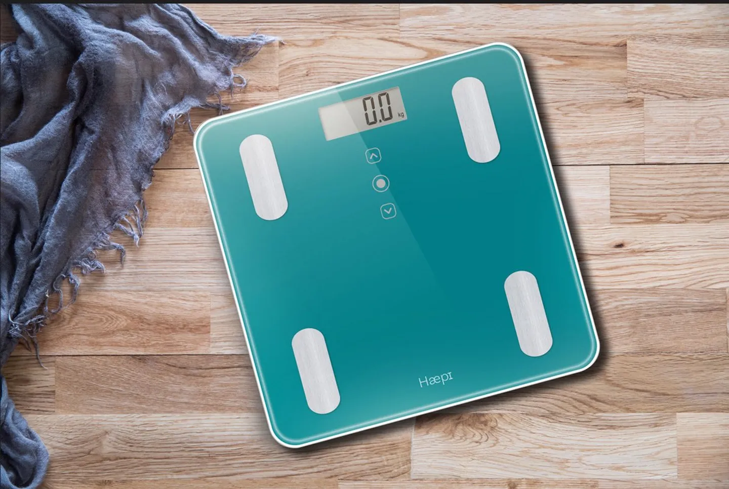 HAEPI Body Analyser bathroom scale Turquoise HIFI international