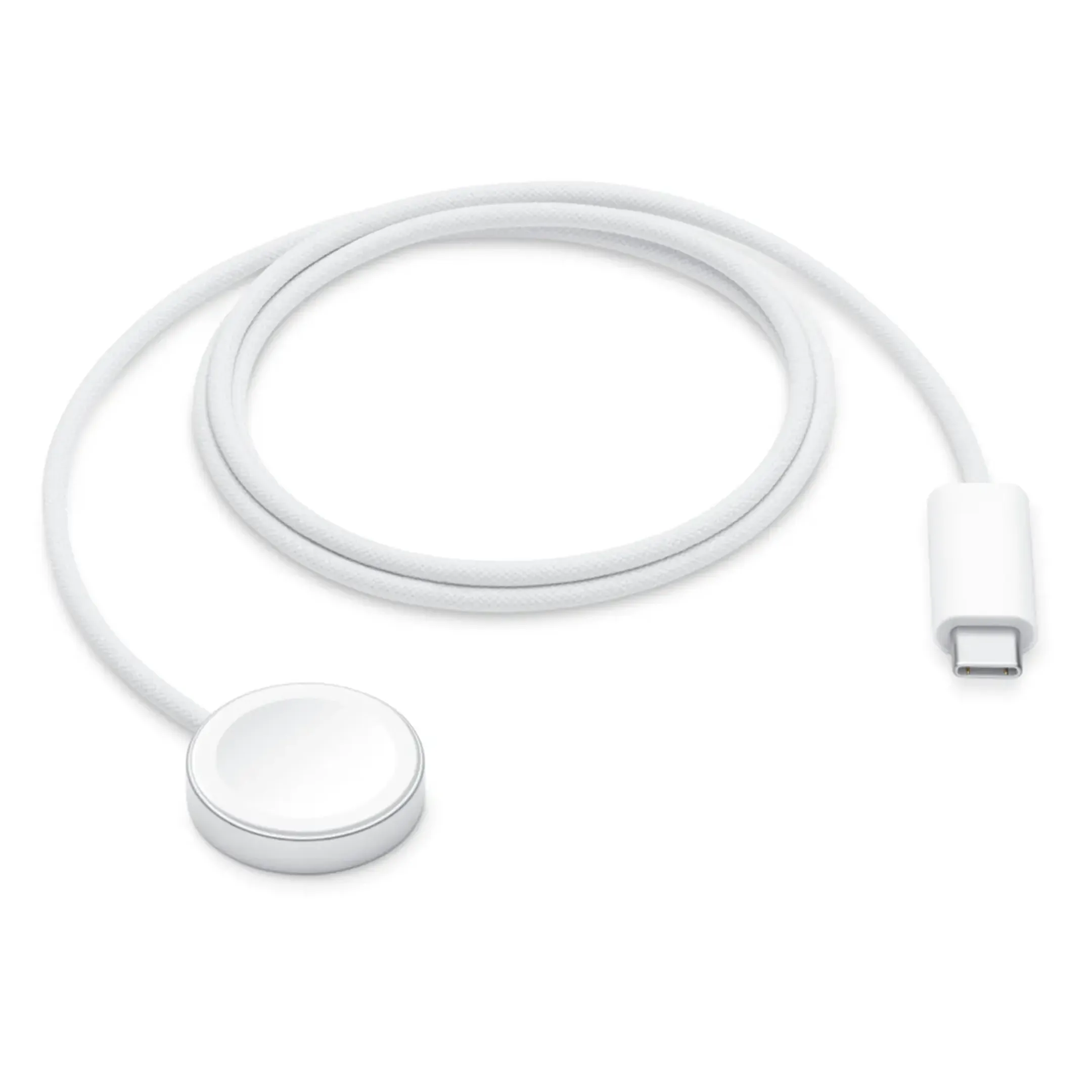 Câble de charge rapide magnétique vers USB‑C pour Apple Watch - 1m - Blanc