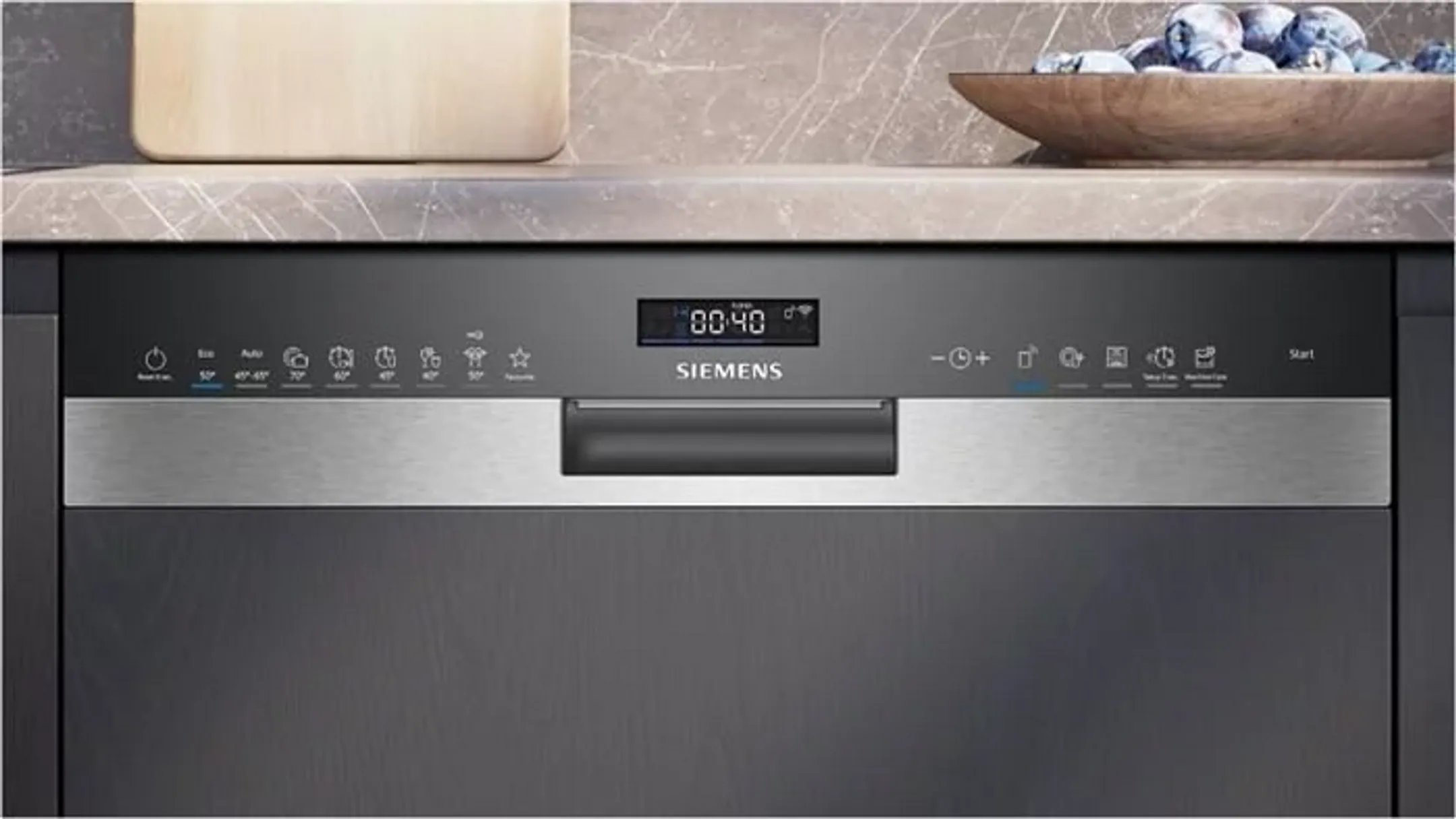 Siemens Lave-vaisselle semi-encastrable iQ500 SN55ZS07CE image