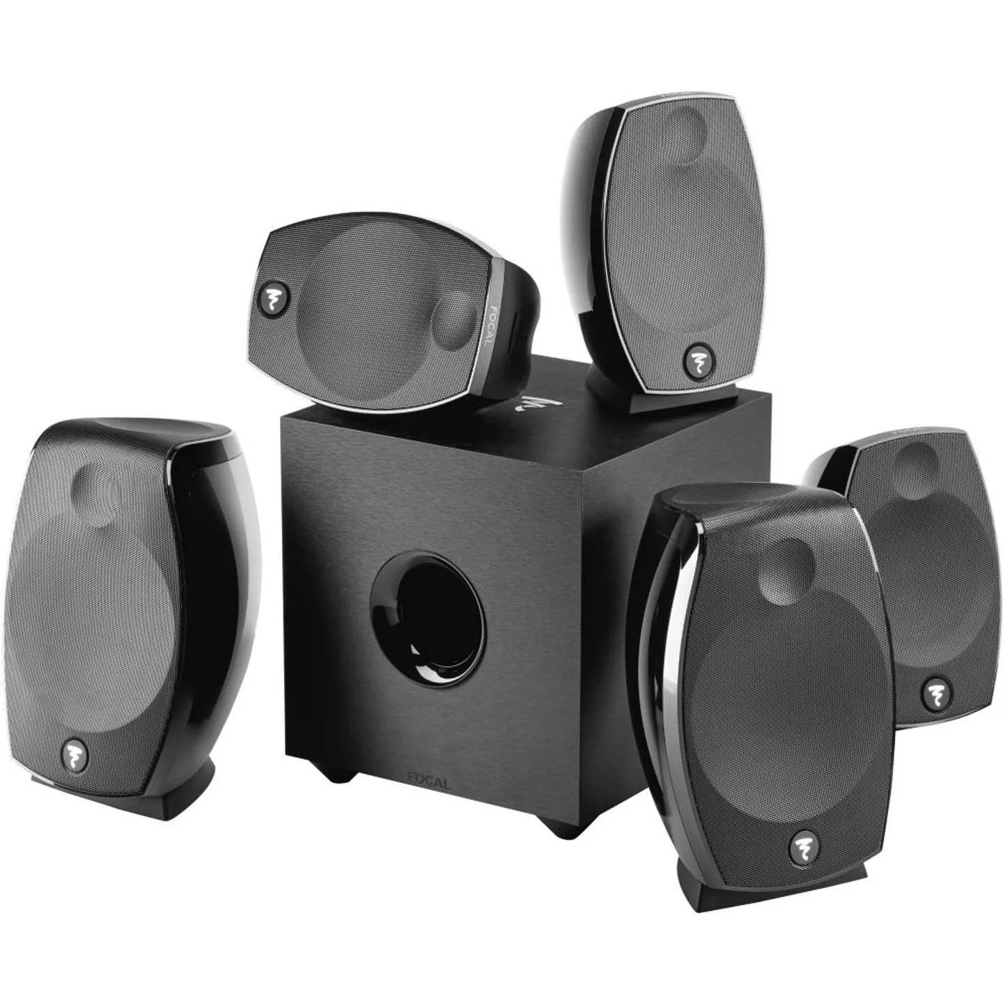 FOCAL Enceintes Home Cinéma SIB EVO Dolby Atmos 5.1.2 - Noir image