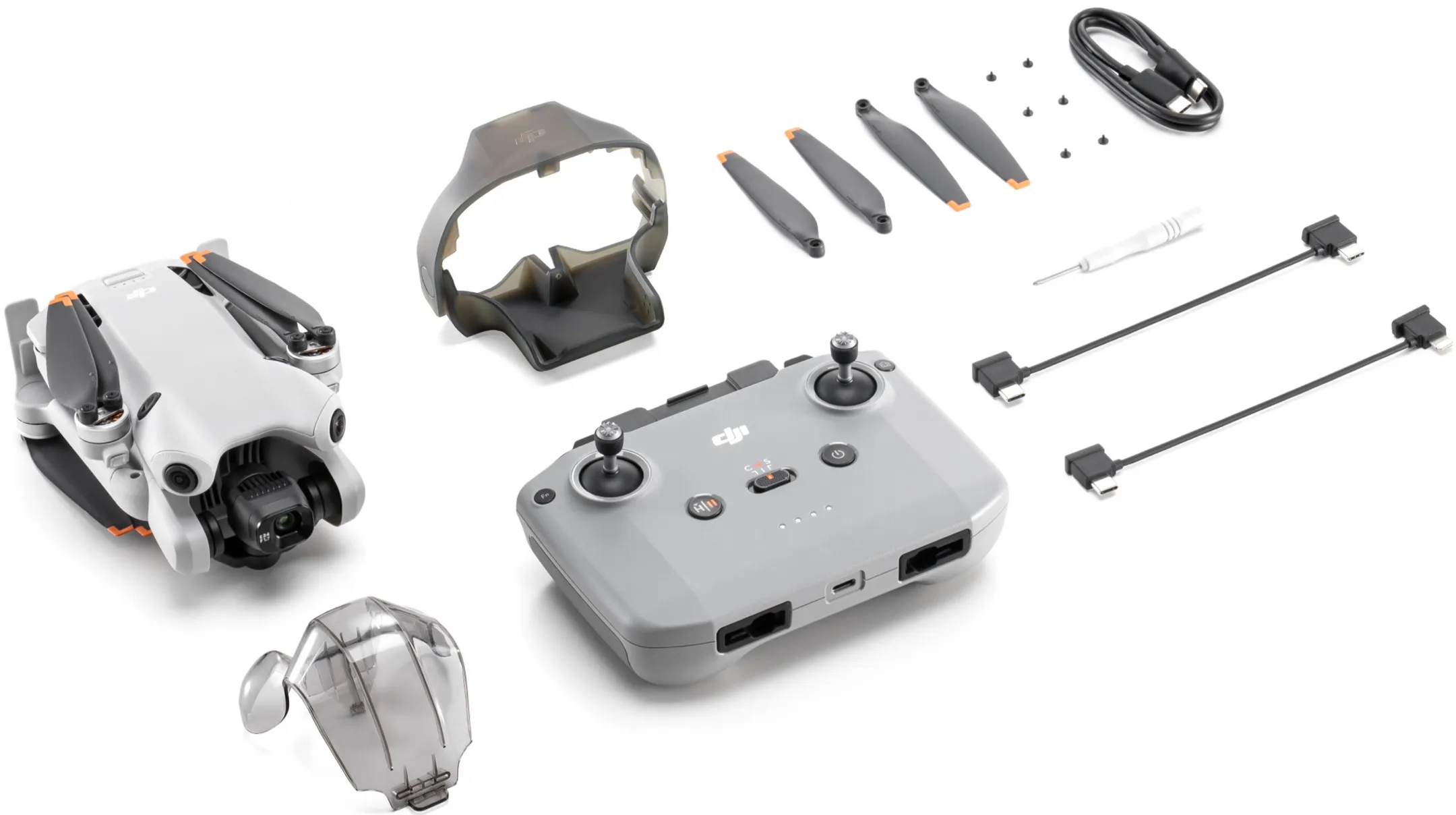 DJI Mini 4 Pro drone + RC-N2 remote control image