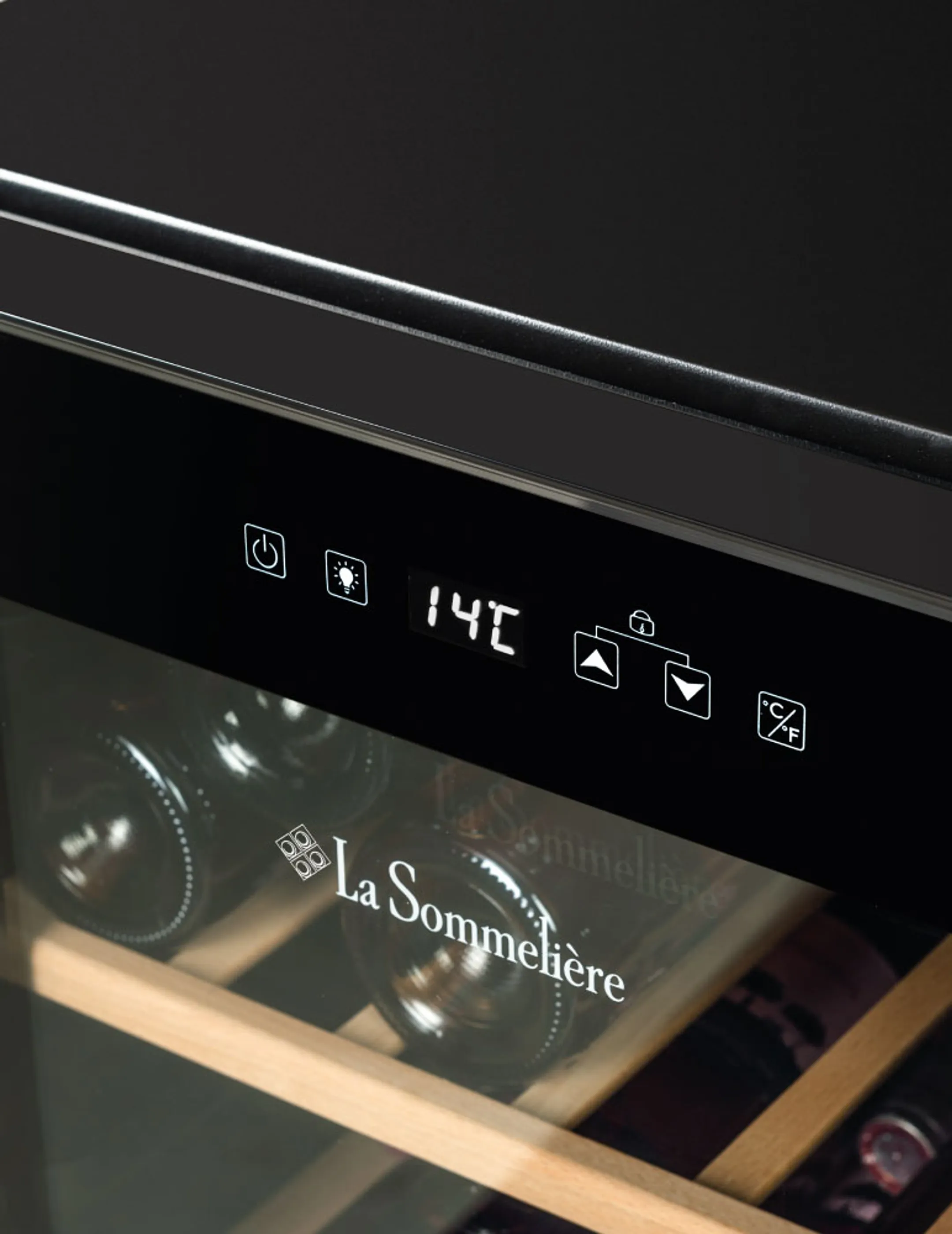 La Sommelière Wine cellar LS52BLACK image