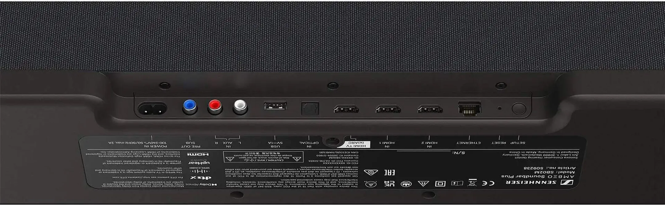 Sennheiser Ambeo Soundbar Plus - 7.1.4 channels image