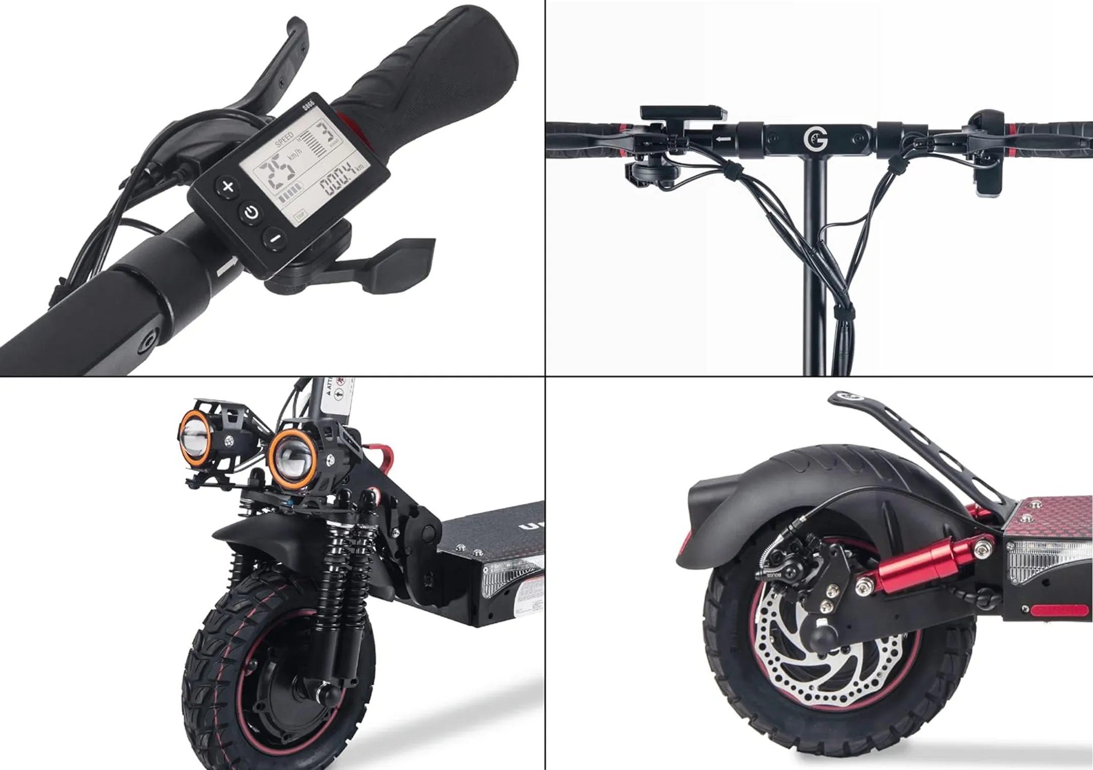 URBAN GLIDE eCross Max 2x2 E- scooter geländetauglich image