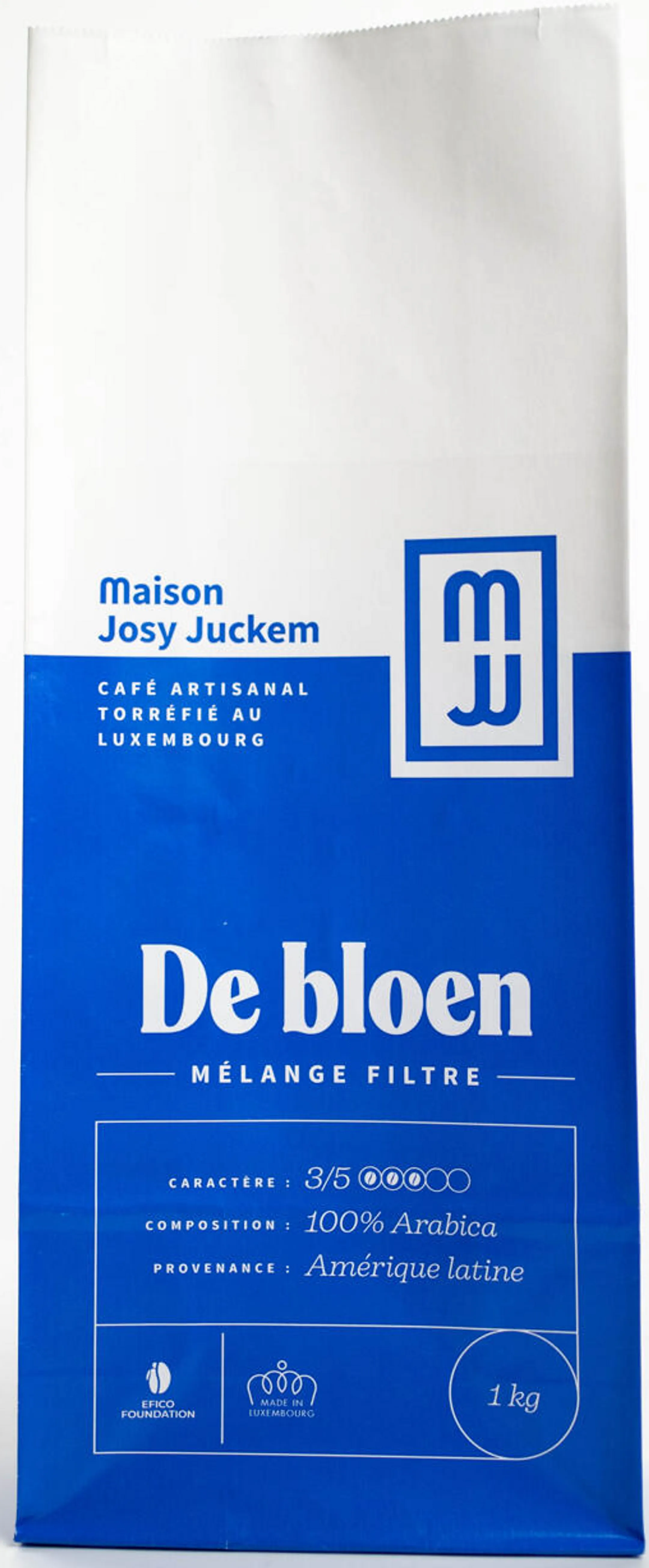 JOSY JUCKEM Café en grain Juca De bloen - Mélange filtre - 1Kg image