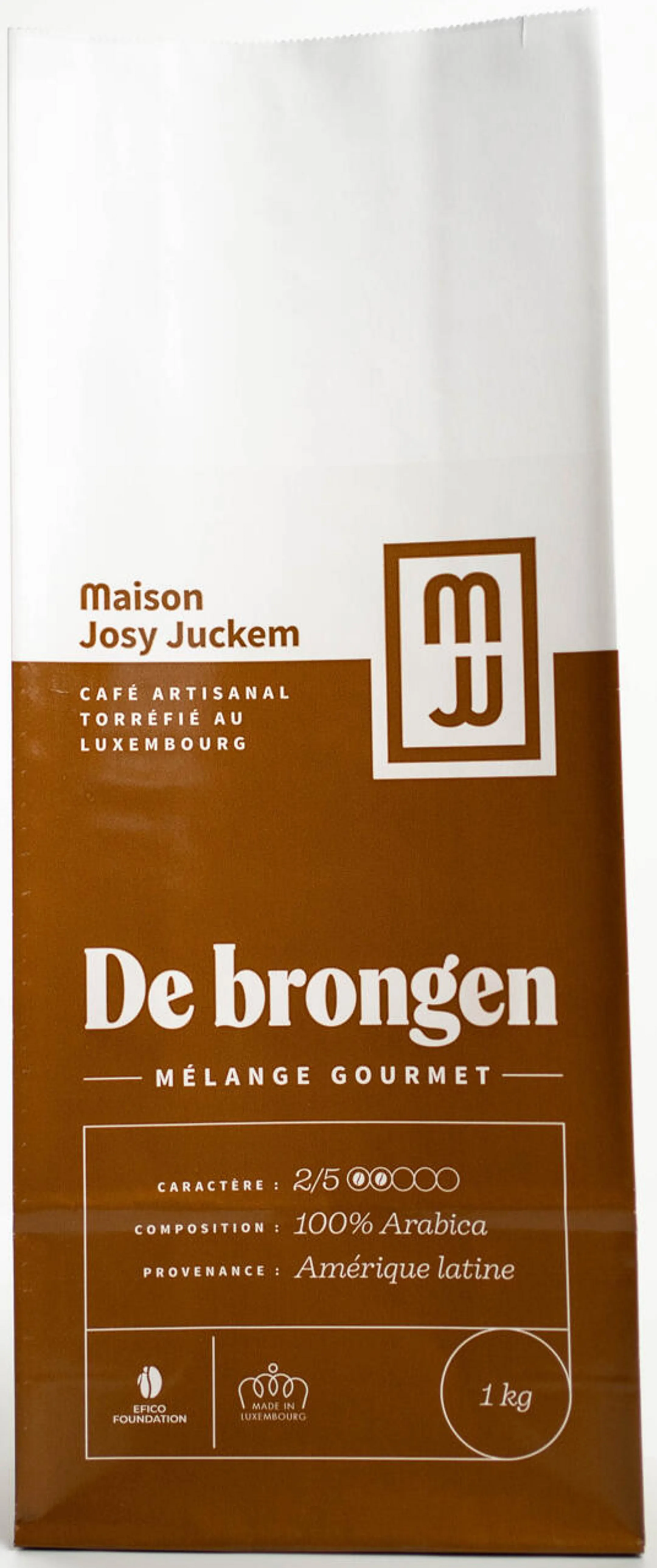 JOSY JUCKEM Kaffeebohnen Juca De brongen - Mélange gourmet - 1Kg image