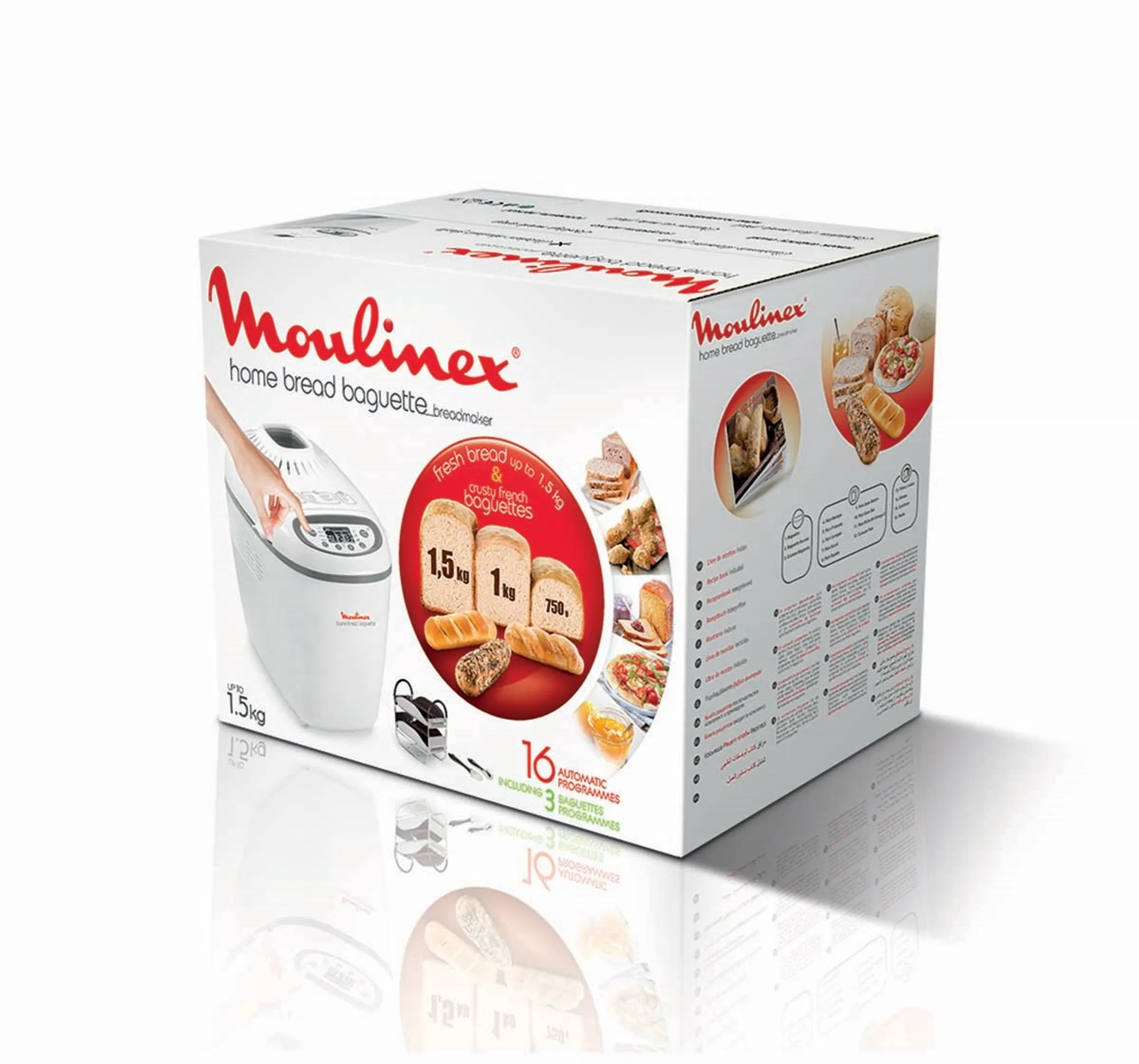 Moulinex Machine à pain Home Bread Baguettes OW610110 image