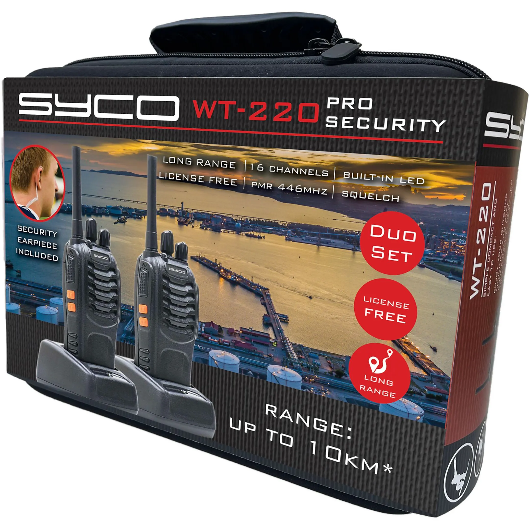 Syco Walkie Talkie WT220 Pro Security image