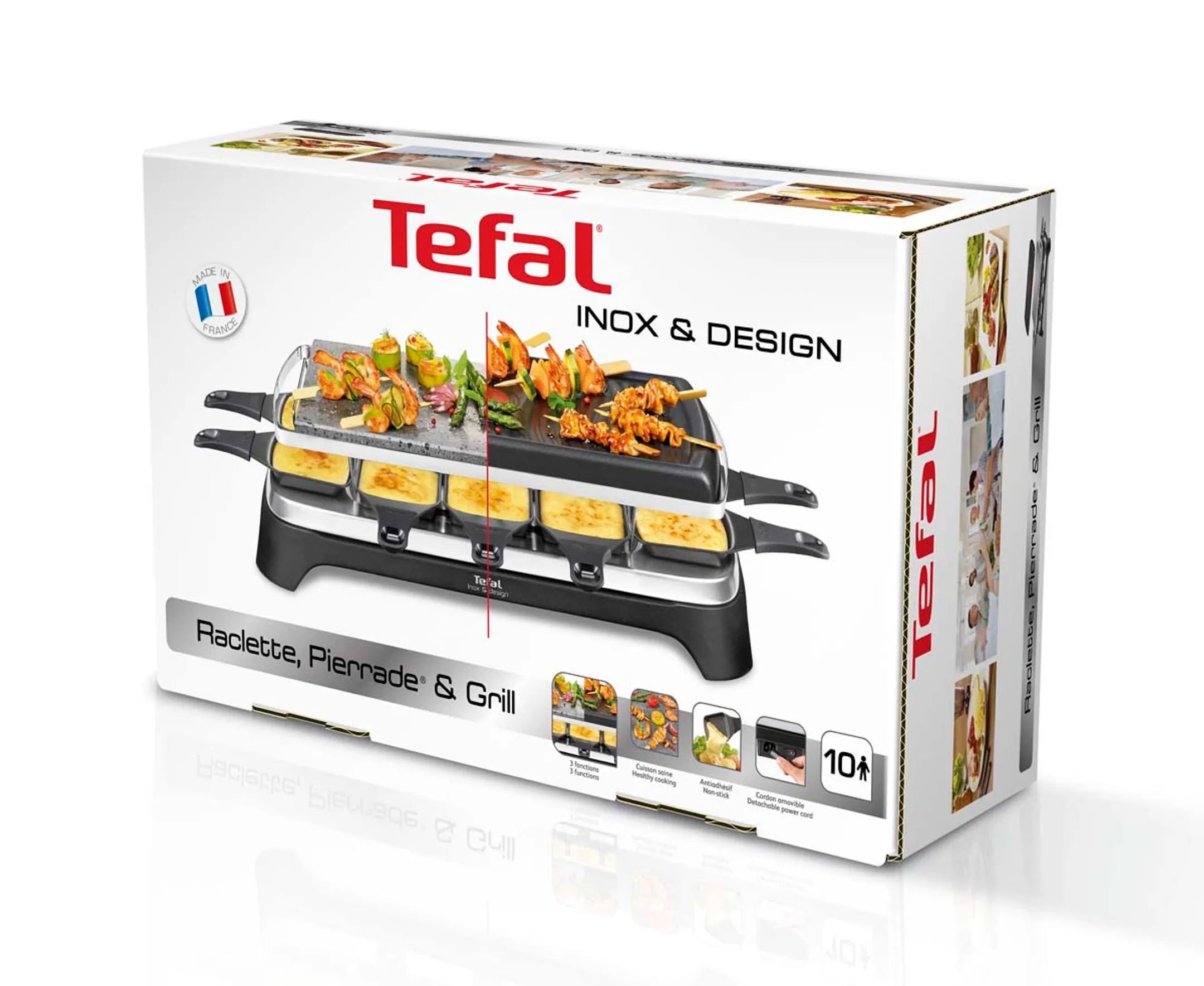 Tefal Raclette Pierrade 3-in-1 RE45A812 image