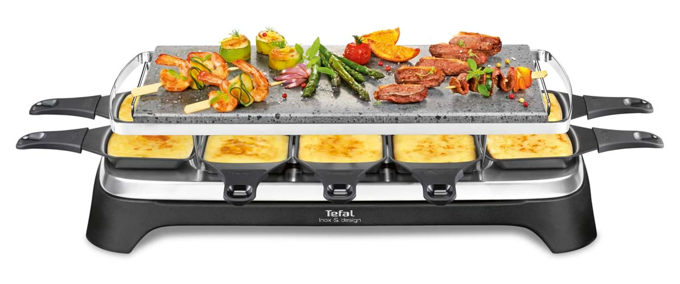 Tefal Raclette Pierrade 3-in-1 RE45A812 image