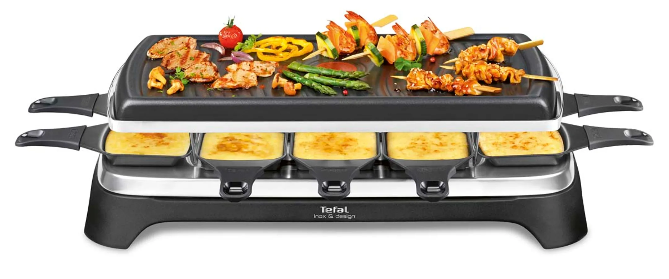 Tefal Raclette Pierrade 3-in-1 RE45A812 image