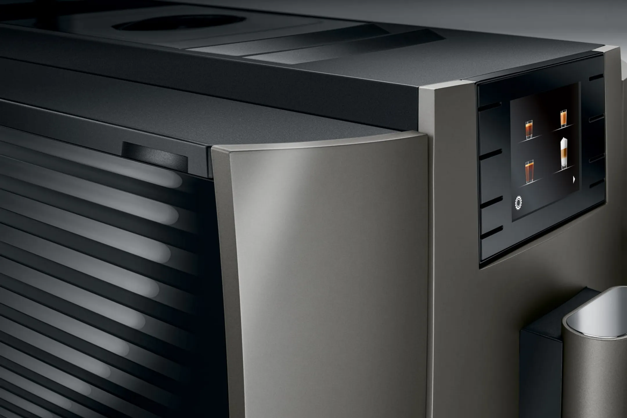 Jura Automatische Espressomaschine E8 Dark Inox EC image