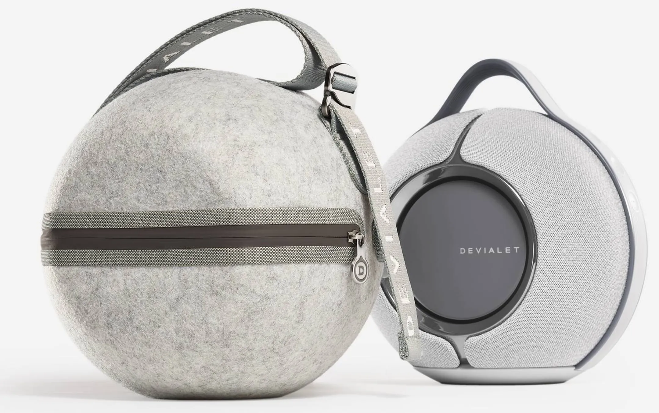 DEVIALET Étui de transport Mania Cocoon - Light Grey image