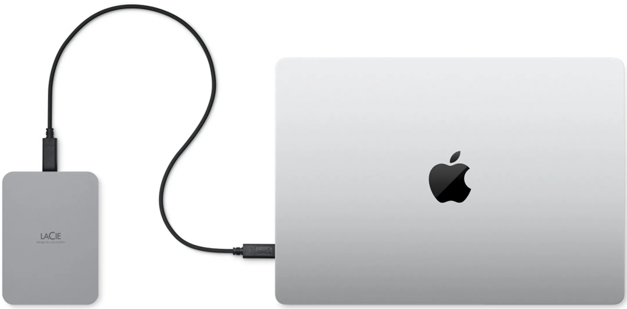 Lacie Disque Dur externe Mobile Drive - 4 To - Gris - STLP4000400 image