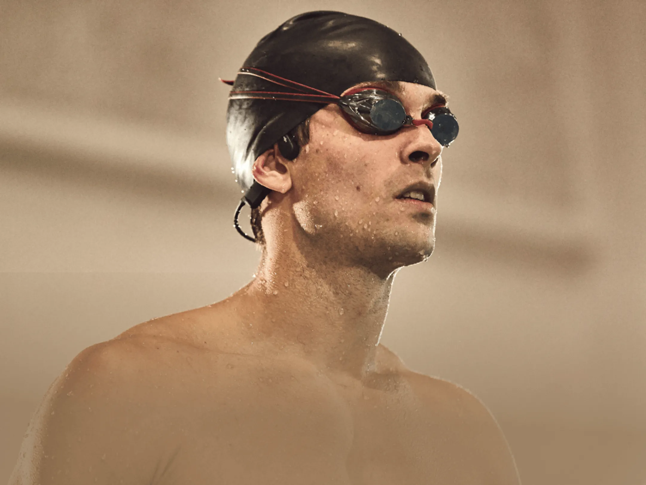 Shokz OpenSwim Wireless Headphones - Black image