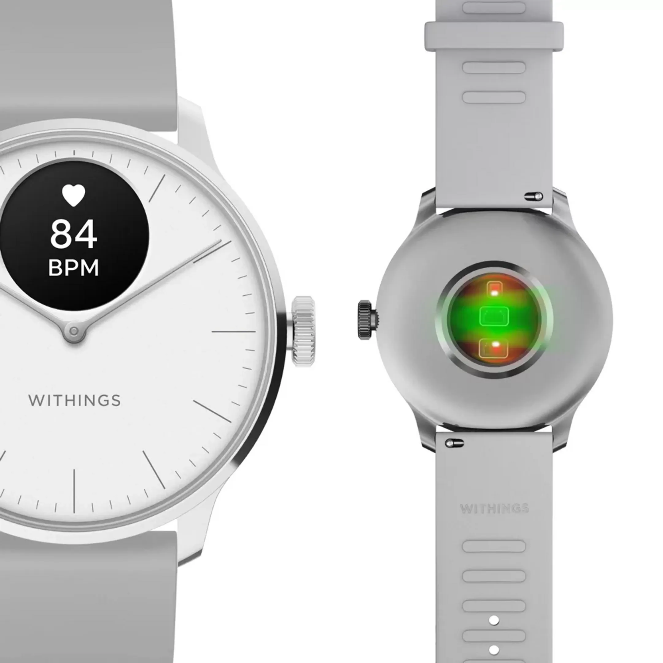 WITHINGS Smartwatch ScanWatch Light - 37 mm - Weiss image