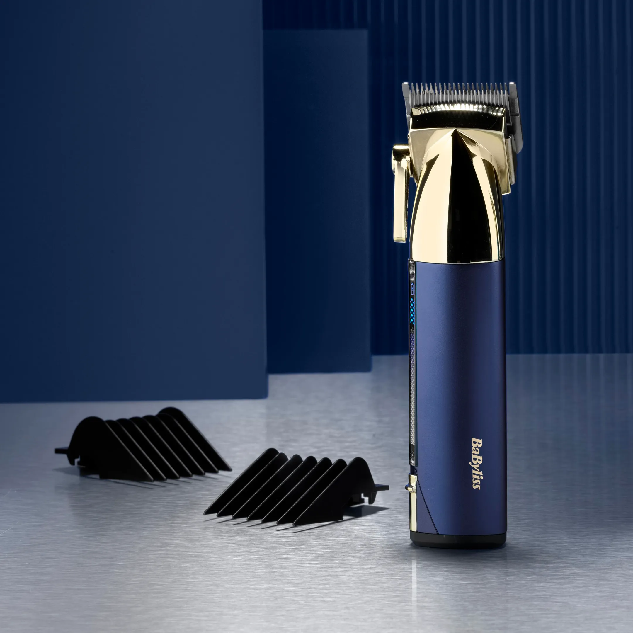 Babyliss E992E Super-X Metal Hair Clipper  - Navy Blue image