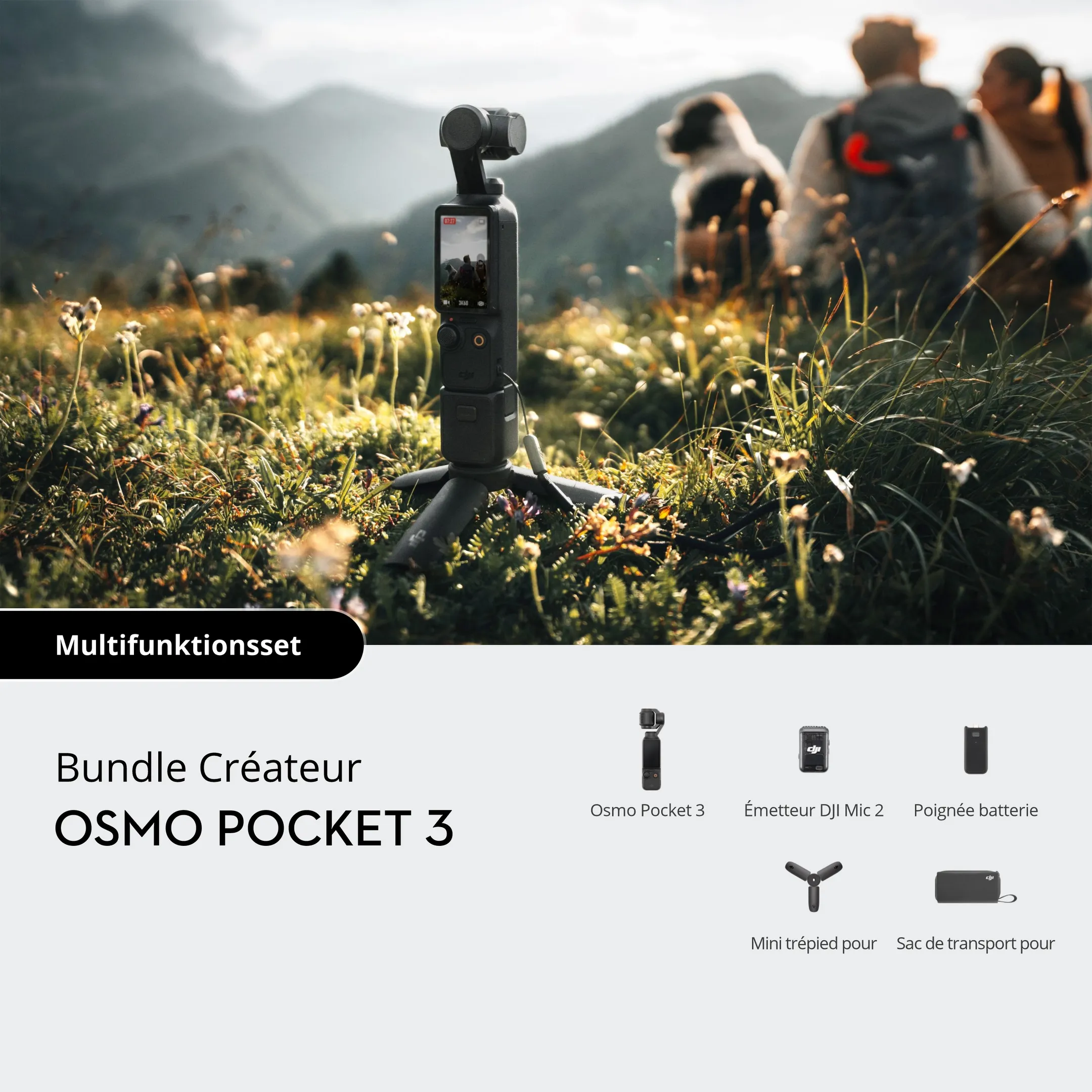 DJI Mini Caméra Osmo Pocket 3 Creator Combo image