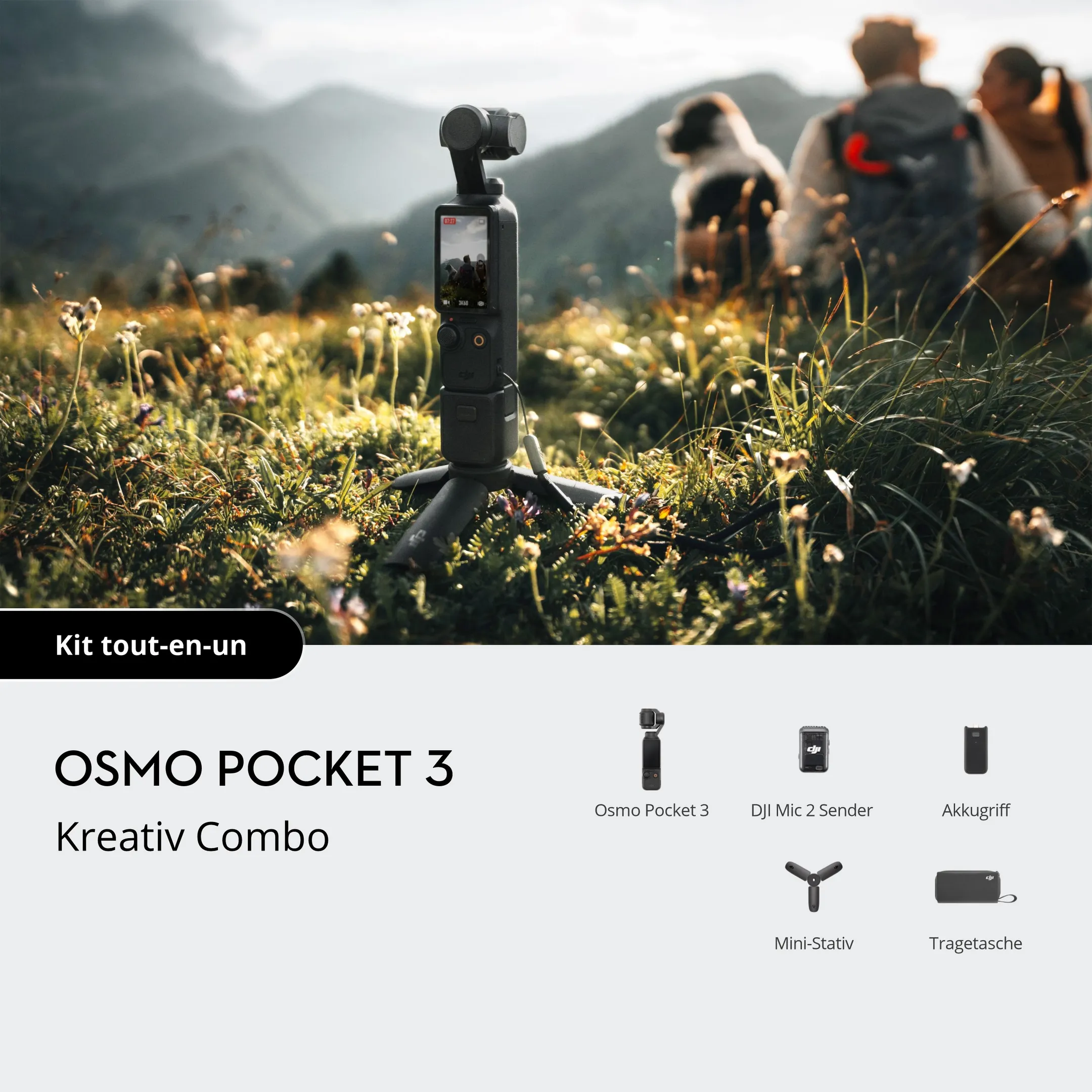 DJI Mini-Kamera Osmo Pocket 3 Creator Combo image