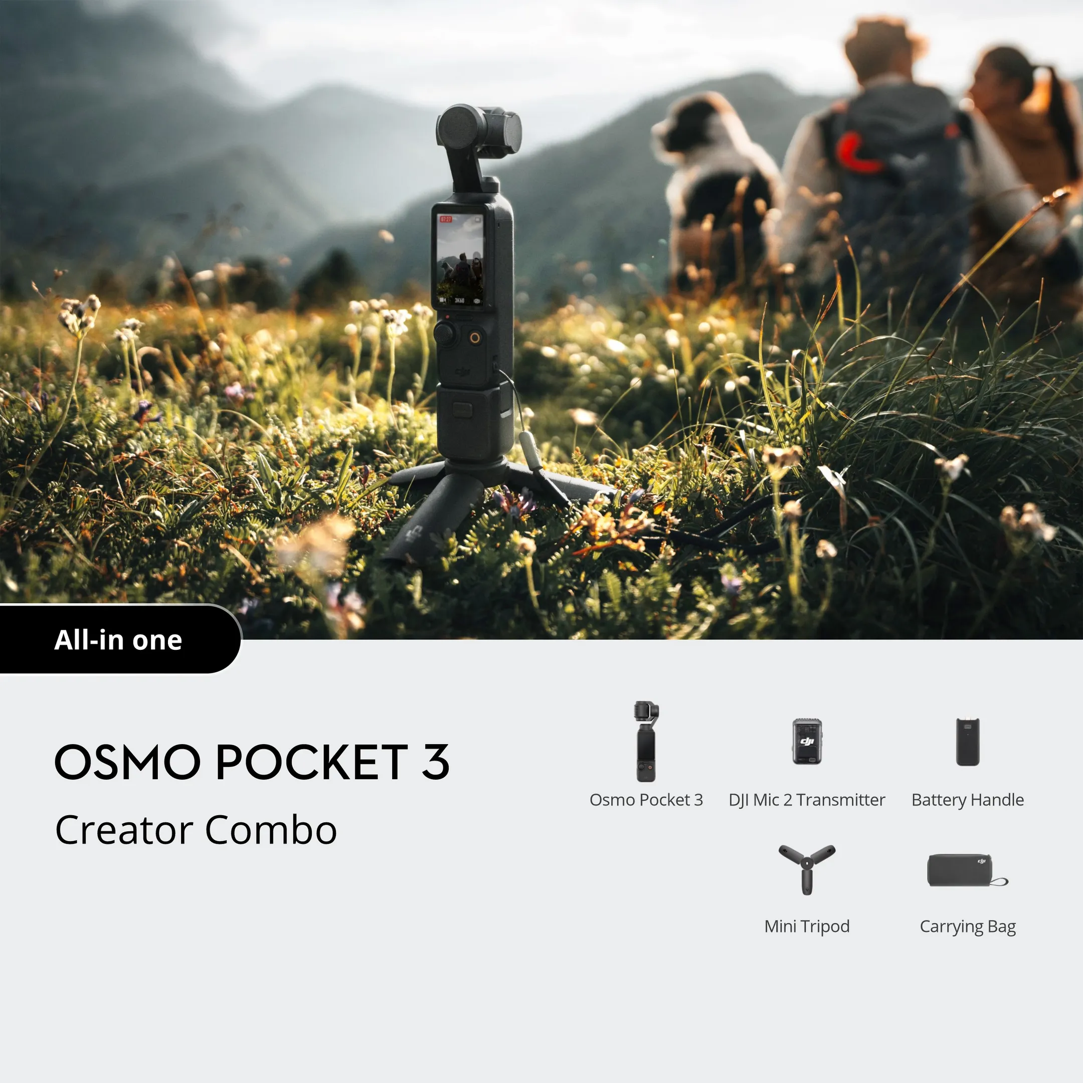 DJI Osmo Pocket 3 Creator Combo Mini Camera image