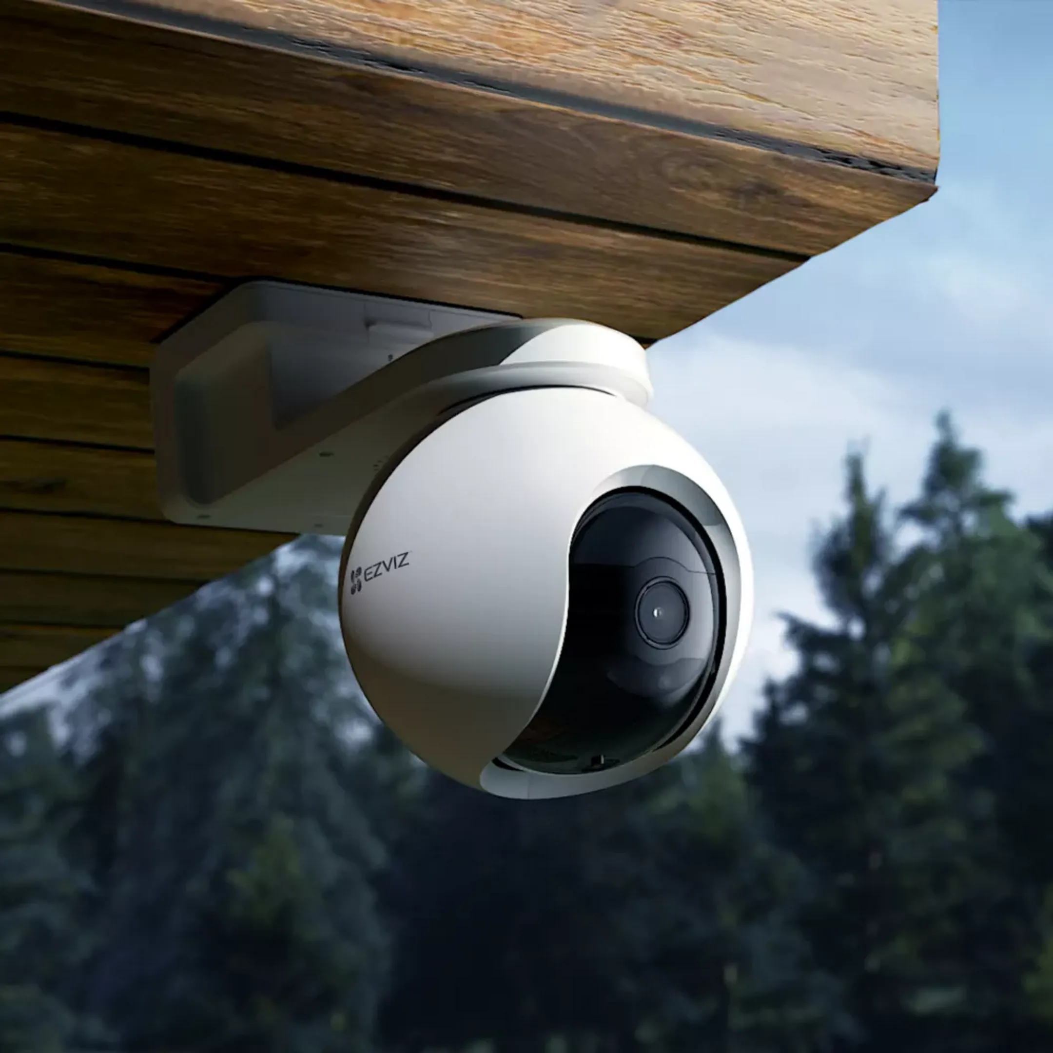 Ezviz Caméra de surveillance motorisée EB8 4G 2K - Blanc image