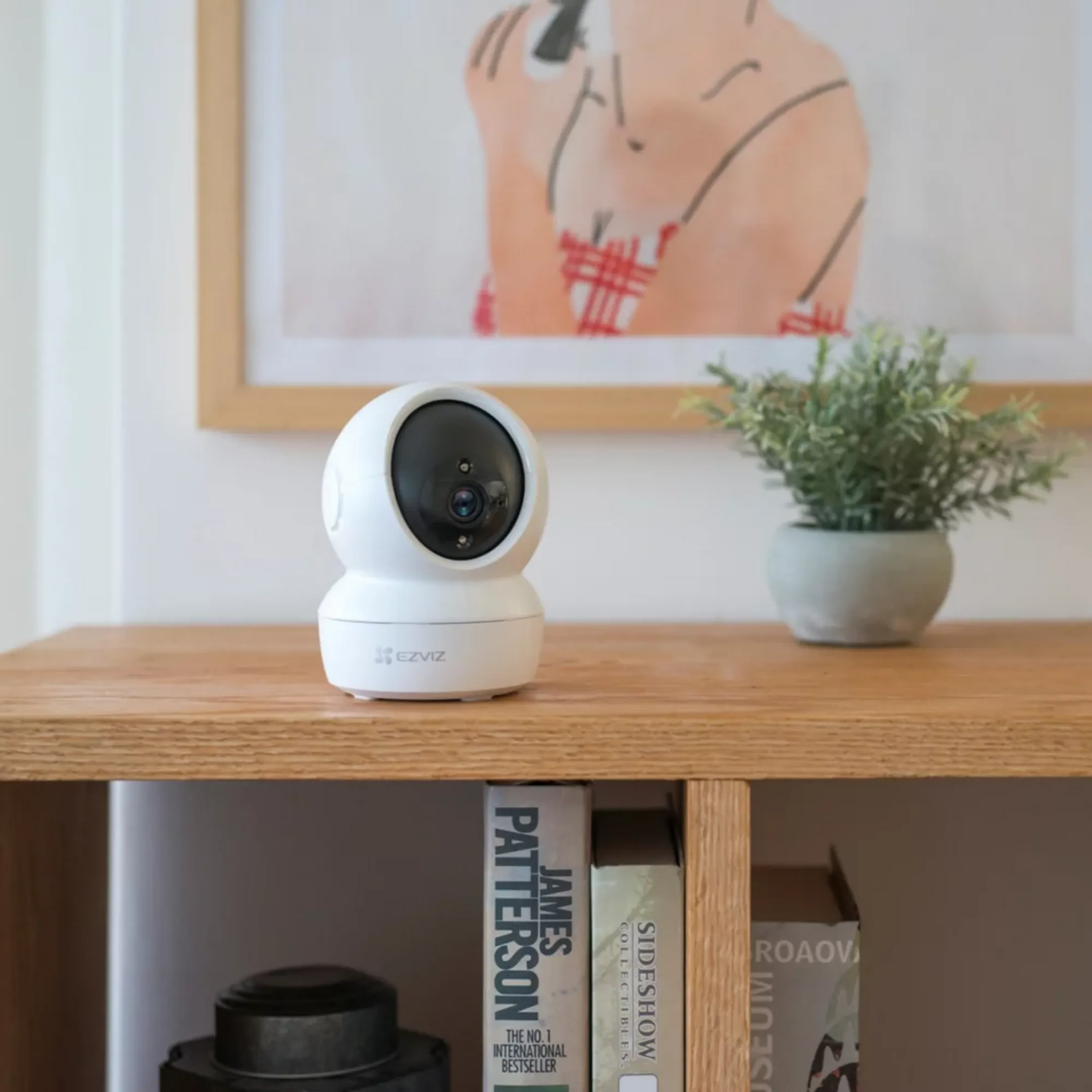 Ezviz Caméra de surveillance H6c - Blanc image