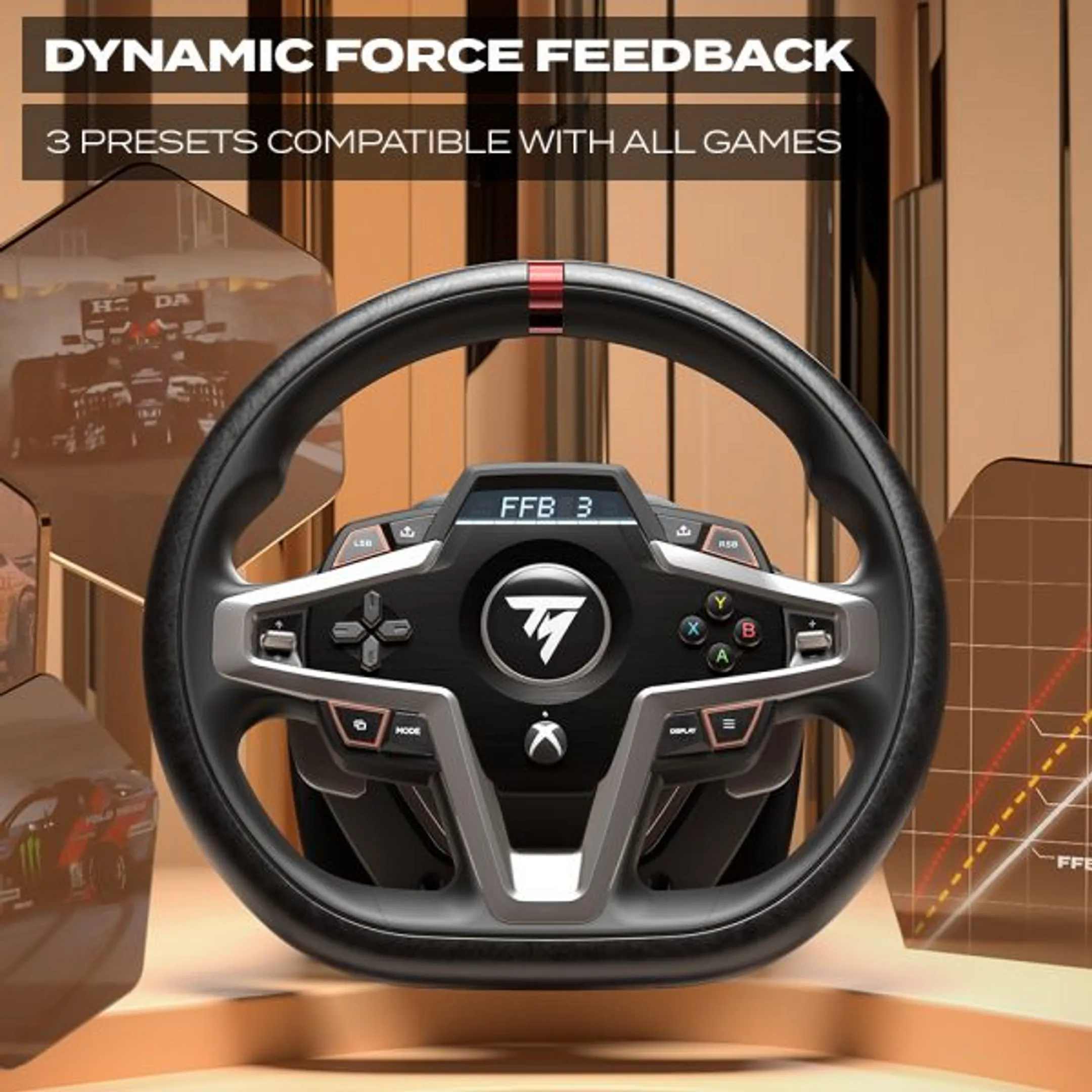 Thrustmaster T248 Steering Wheel + Pedals - PC/Xbox image