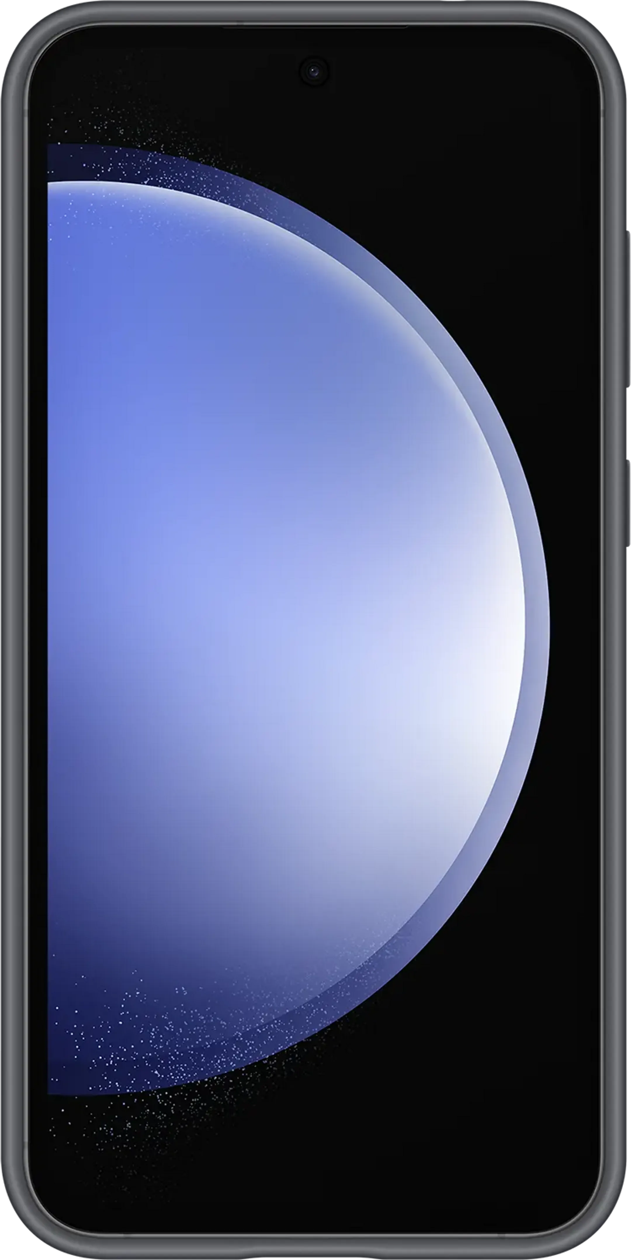 Coque en silicone pour Galaxy S23 FE - Noir