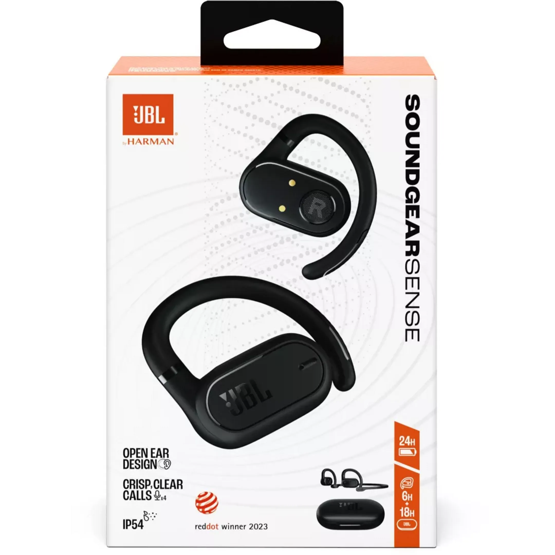 JBL Soundgear Sense Wireless Headphones - Black image