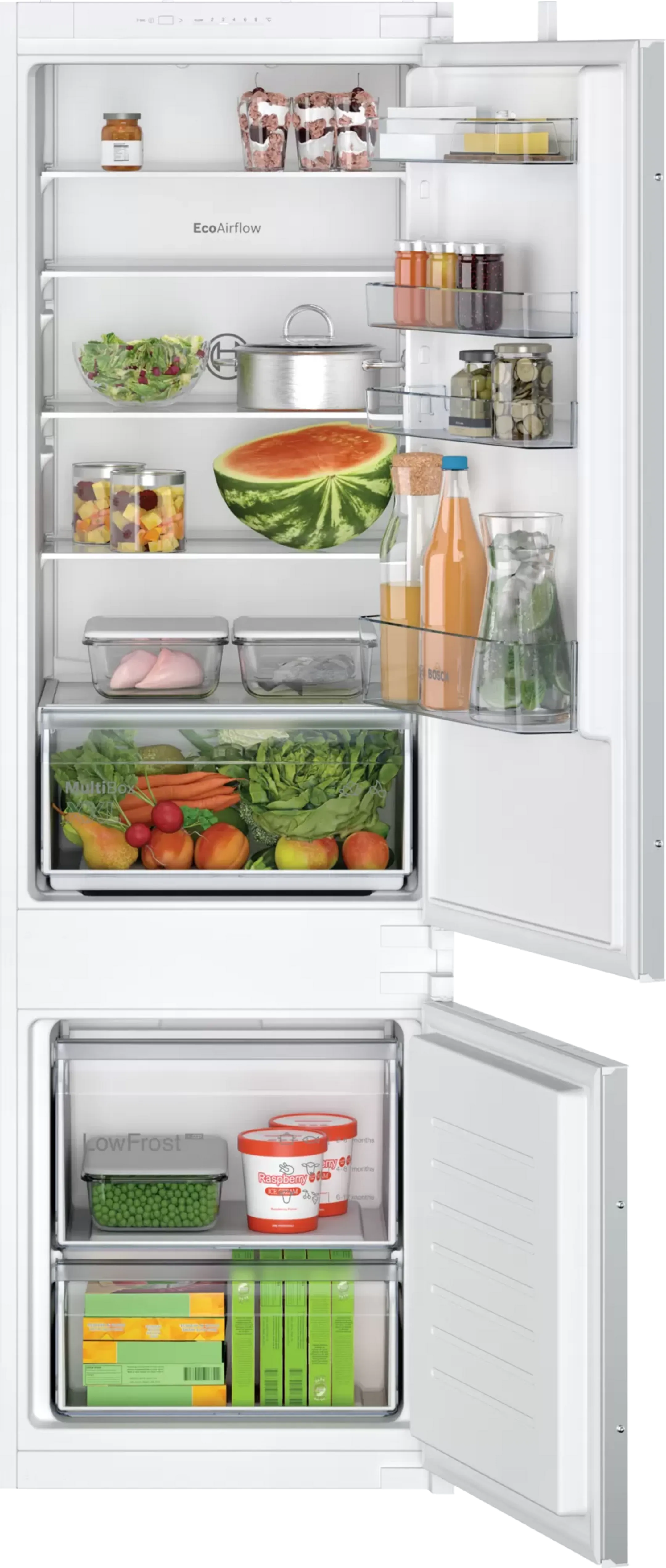 Combi Einbau-Kühl-/Gefrierschrank Serie 2 KIV87NSE0