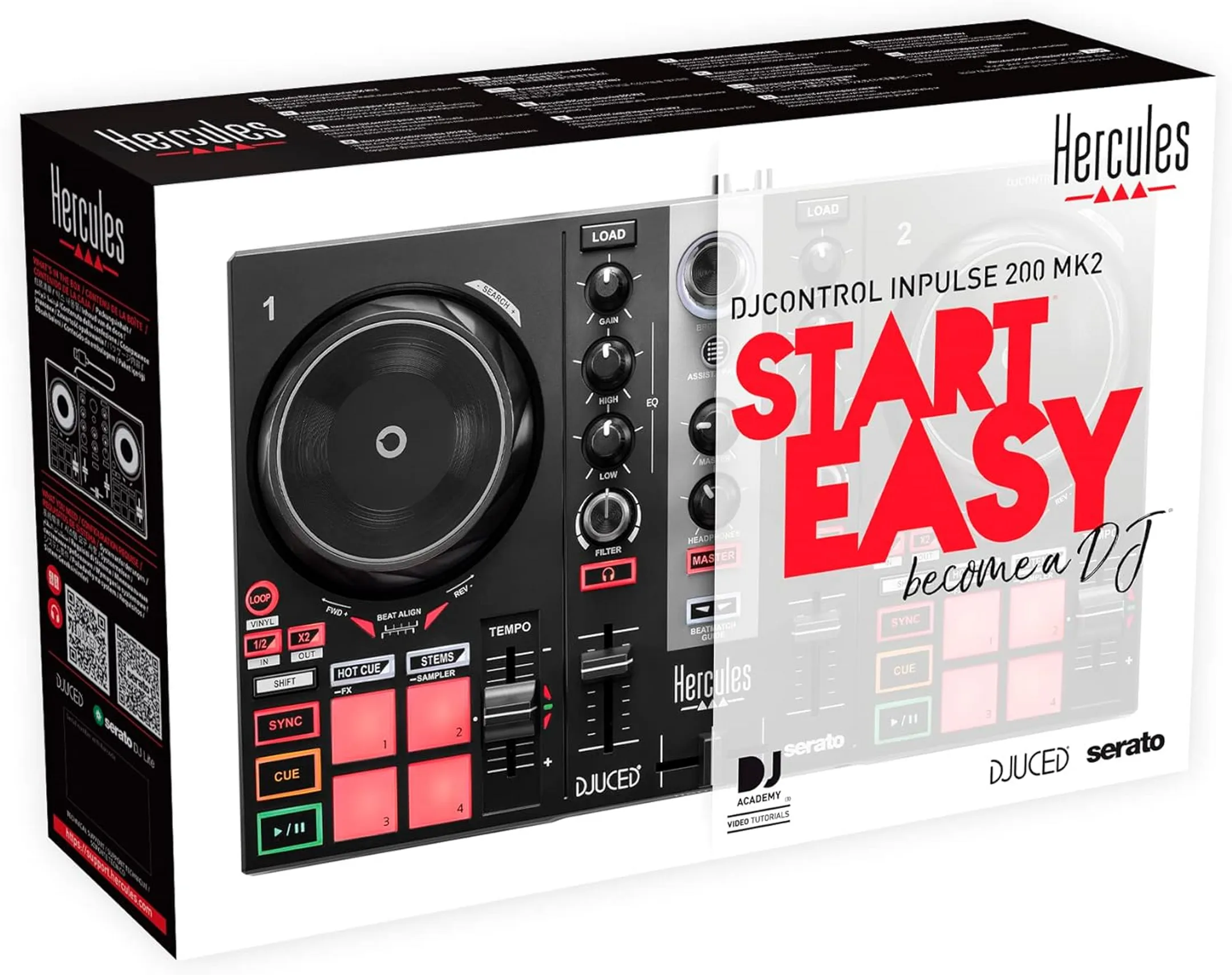 Hercules Contrôleur DJ DJControl Inpulse 200 MK2 image