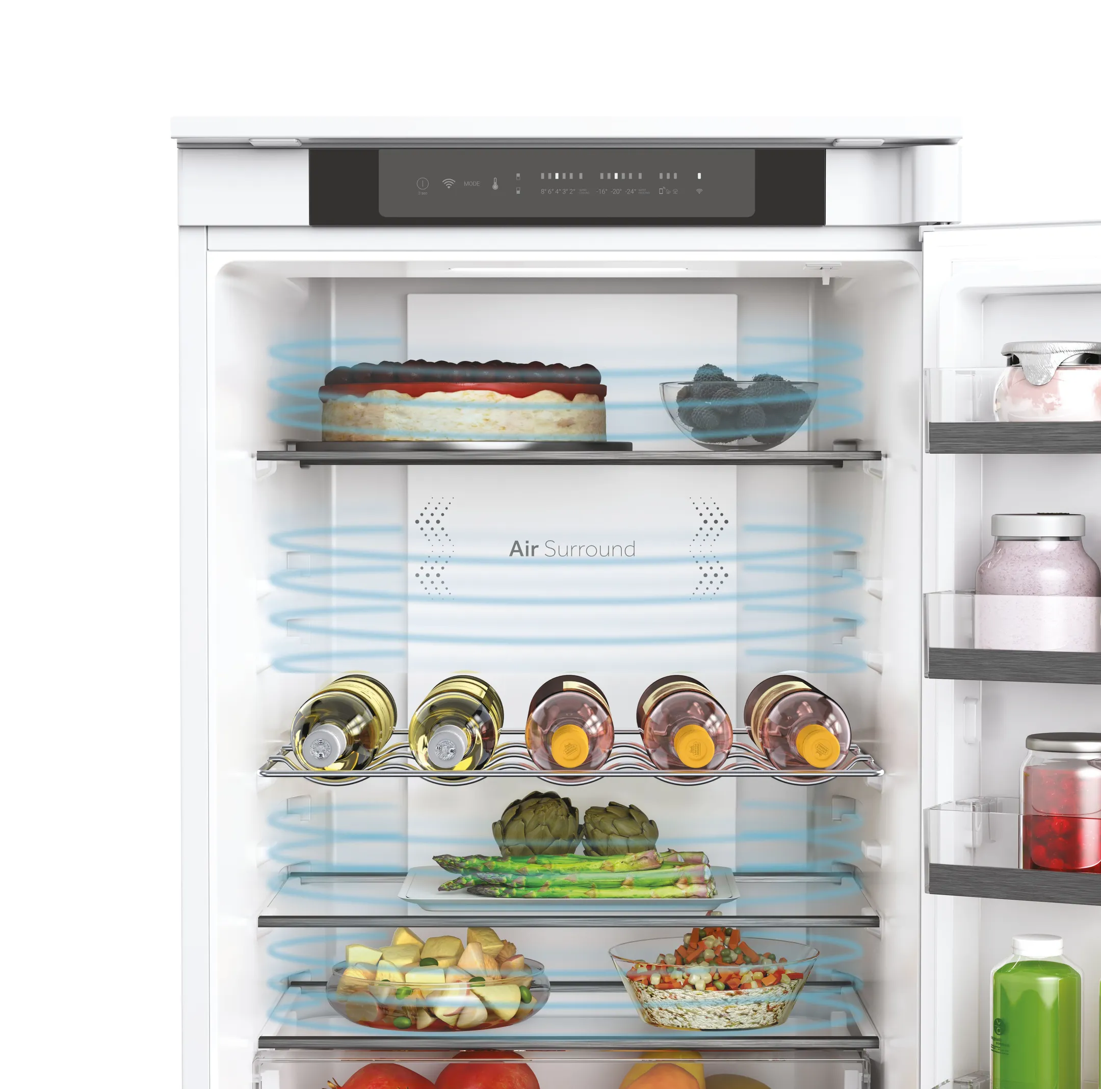 Haier Combi frigo congélateur encastrable 2D 55 Series 6 HBW5518D image