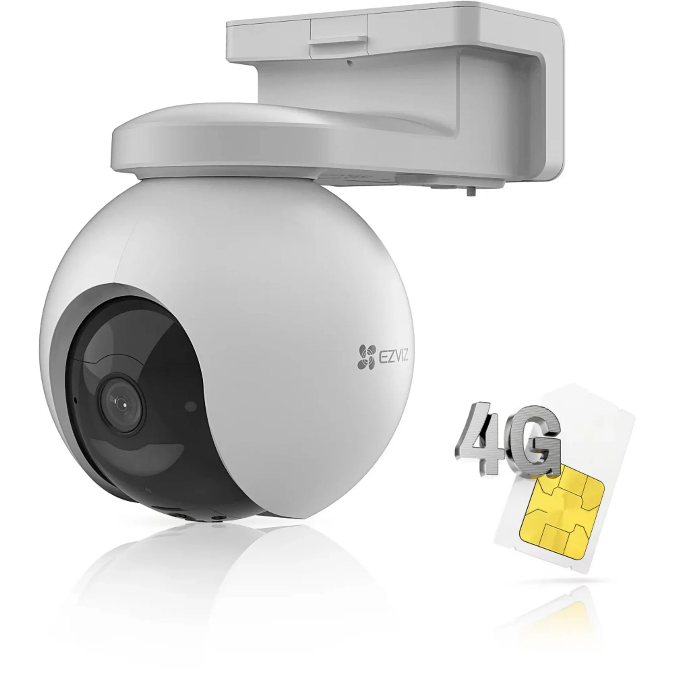 Ezviz Caméra de surveillance motorisée EB8 4G 2K - Blanc image