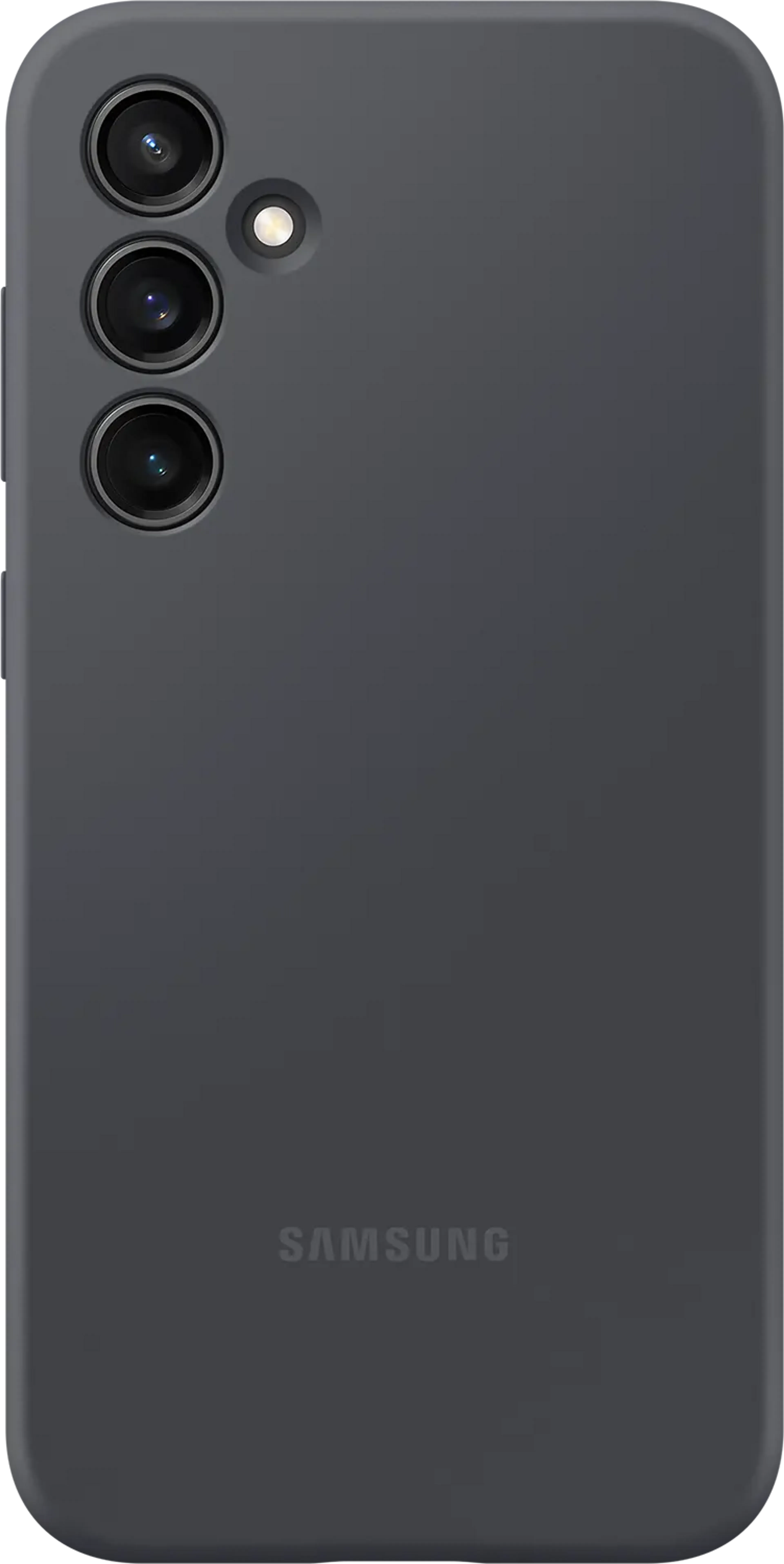 Silicone case for Galaxy S23 FE - Black