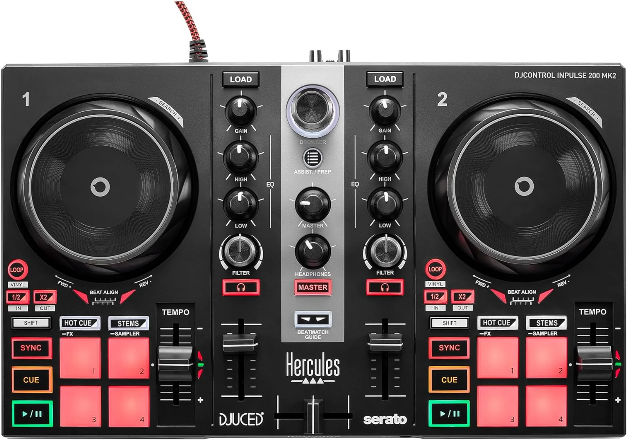 Hercules Kit de mixage tout-en-un DJLearning Kit MK2 image