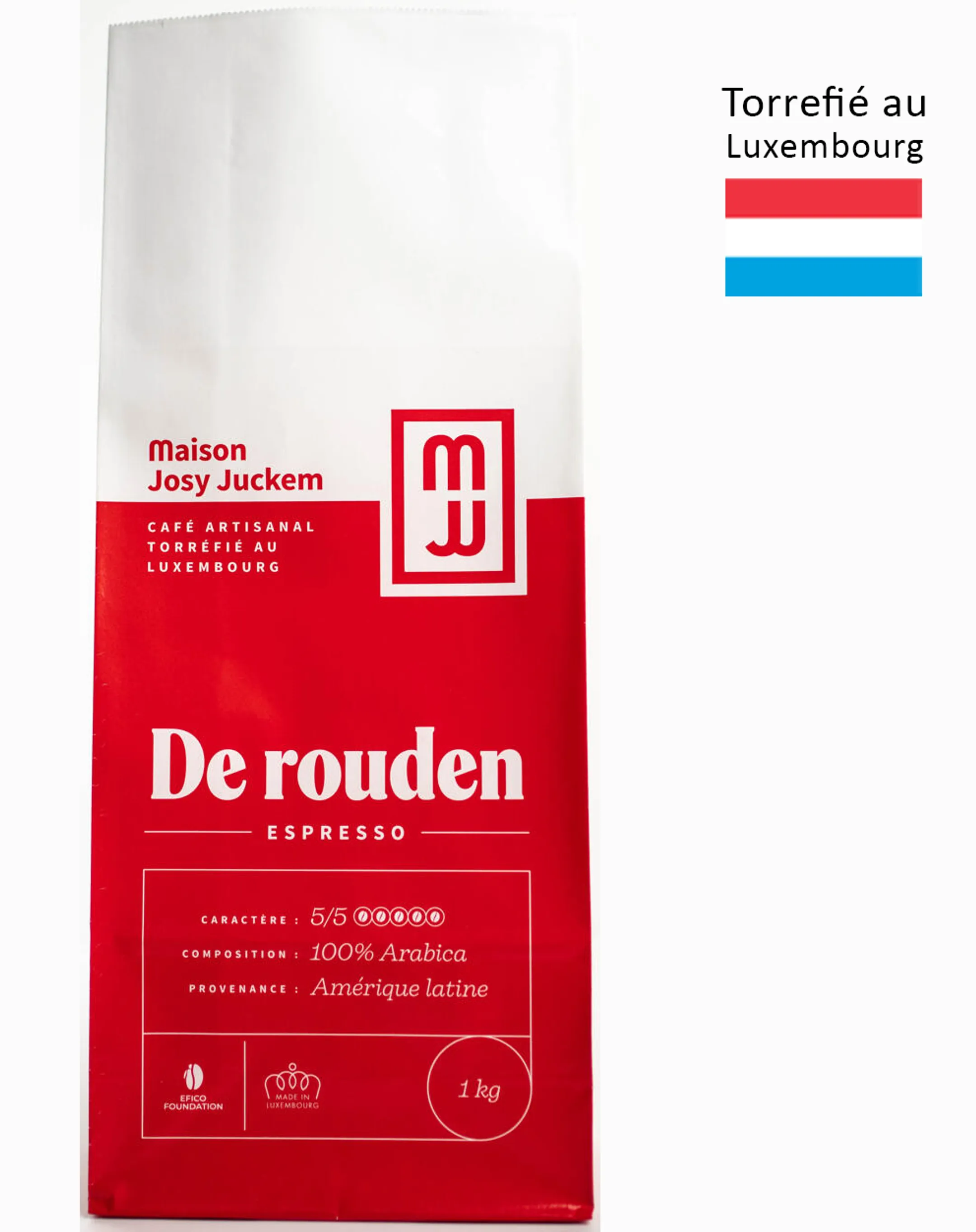 Bundle product Café en grain Juca De rouden - Espresso - 1Kg
