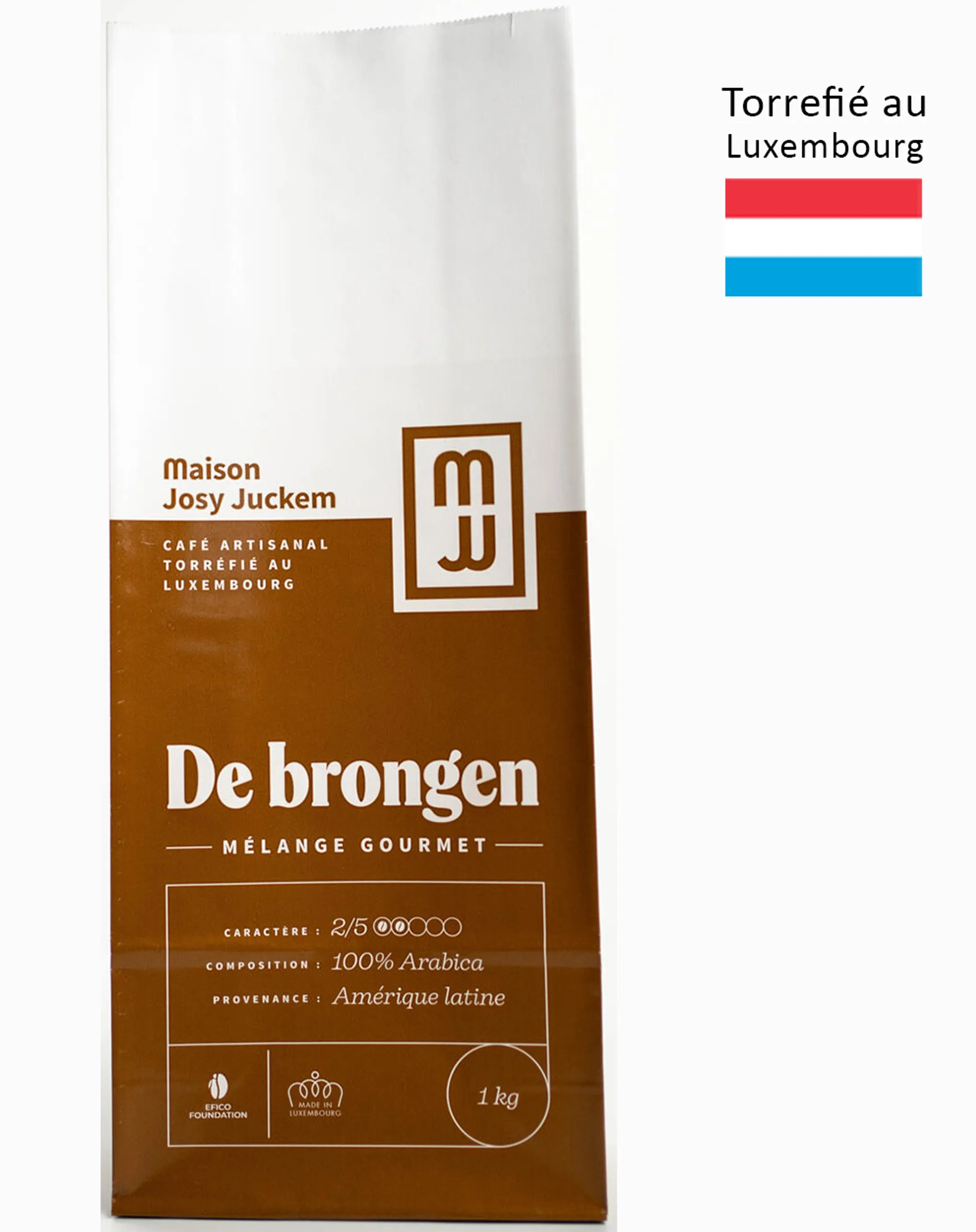 Café en grain Juca De brongen - Mélange gourmet - 1Kg