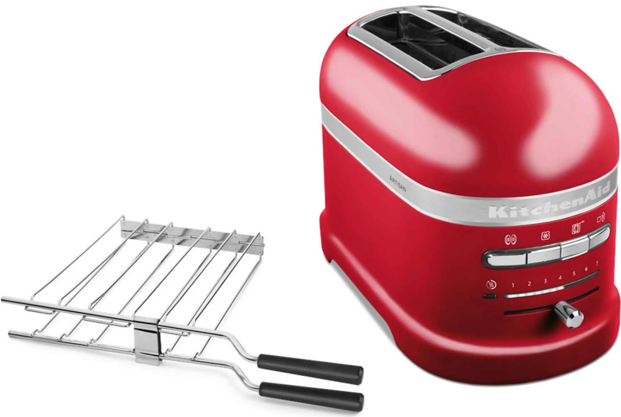 KitchenAid Grille-pain Artisan 5KMT2204EER - Rouge empire image