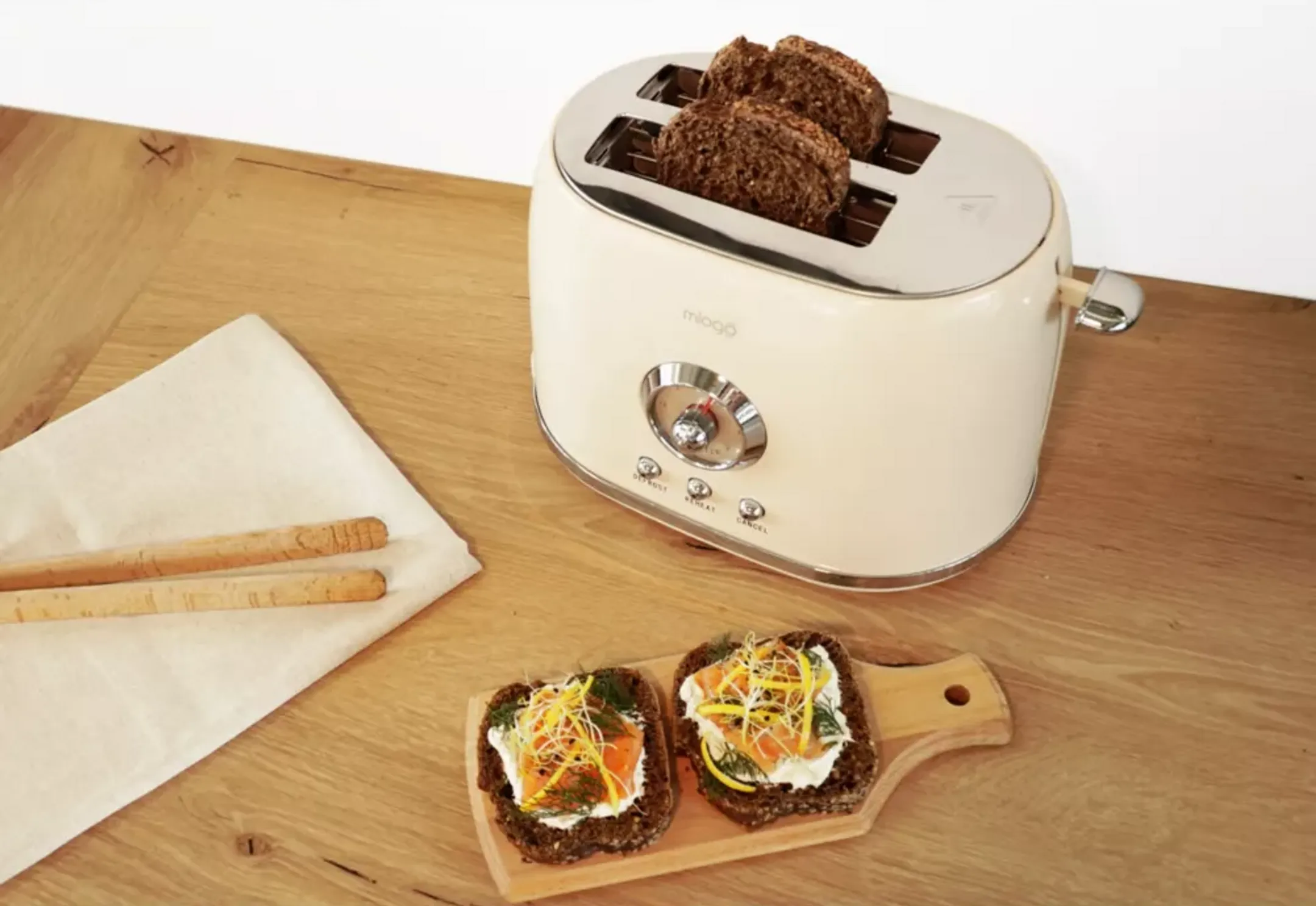 MIOGO MDT1 Daily Toaster - Beige image