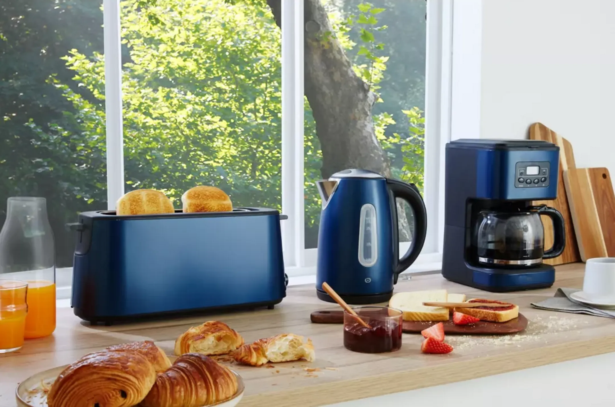 ESSENTIEL-B ECP3S Coffee machine - Blue image