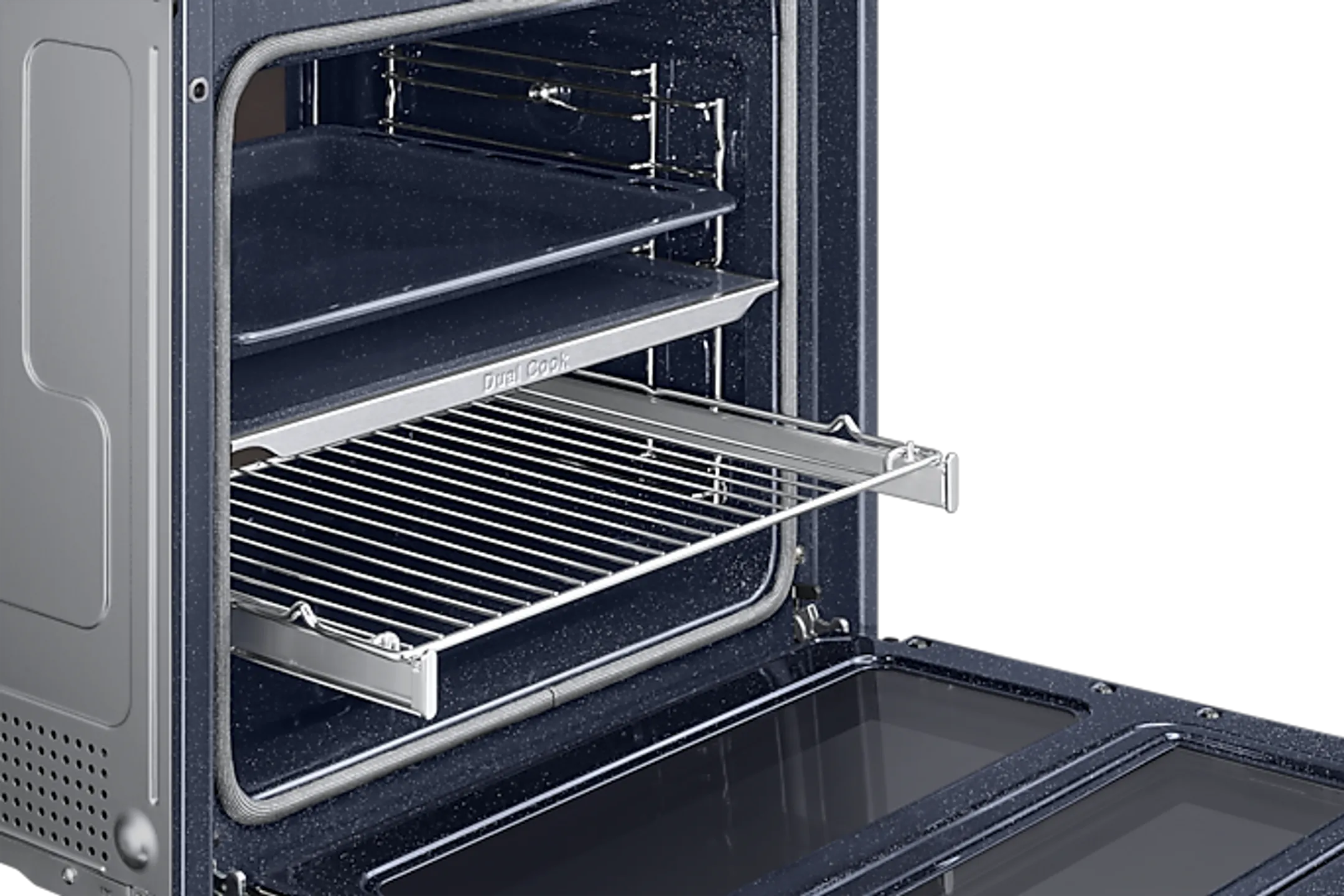 Samsung Einbau-Multifunktionsbackofen Dual Cook Flex Serie 4 NV7B4540VAK/U1 image