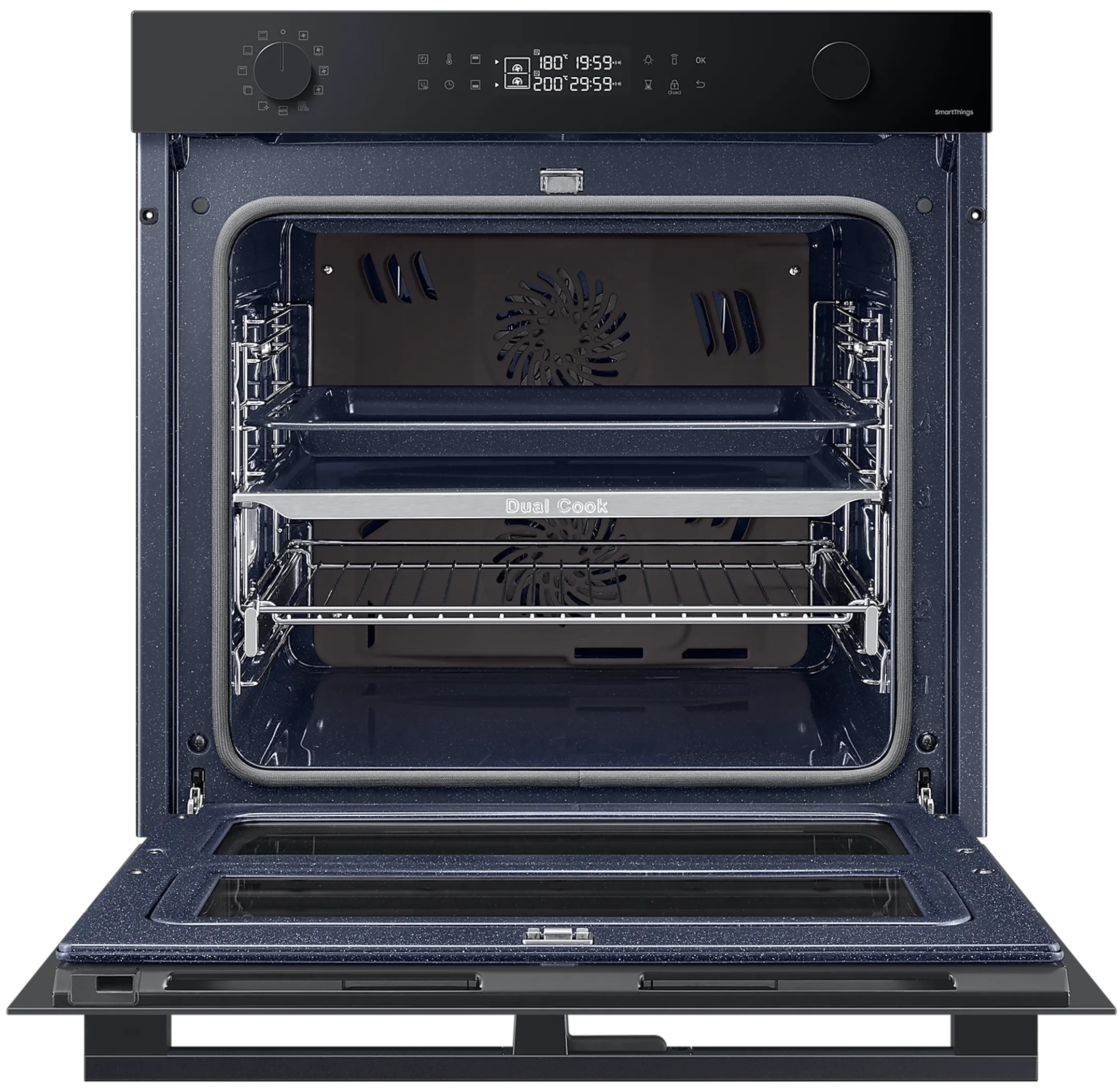 Samsung Einbau-Multifunktionsbackofen Dual Cook Flex Serie 4 NV7B4540VAK/U1 image