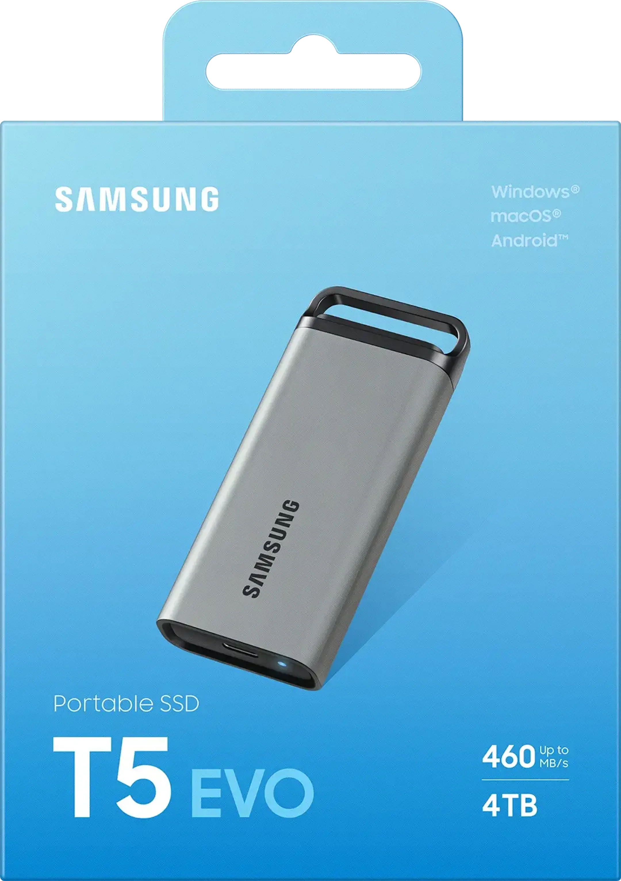 Samsung Externe SSD T5 EVO - 4 TB - Grau image