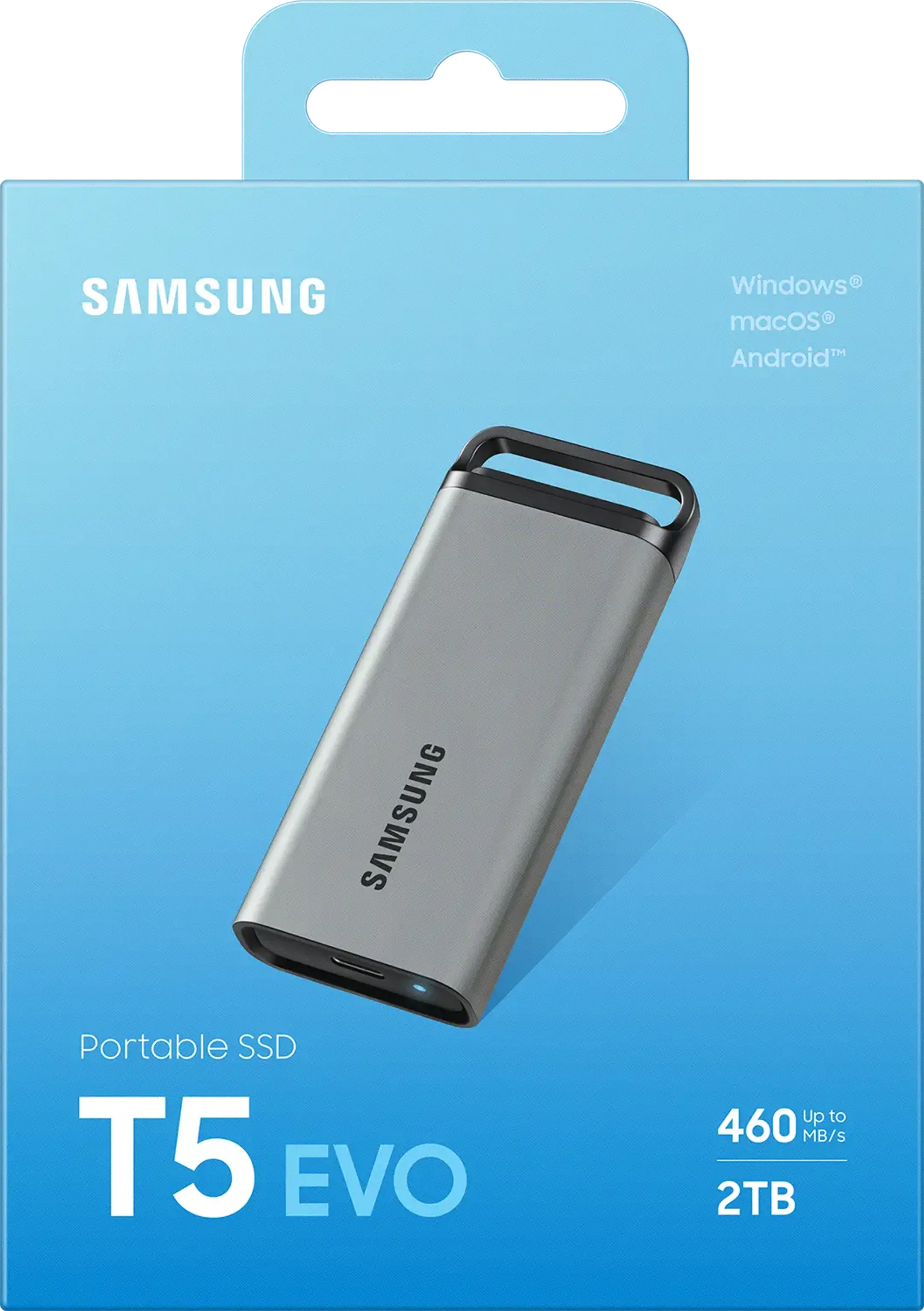 Samsung Externe SSD T5 EVO - 2 TB - Grau image