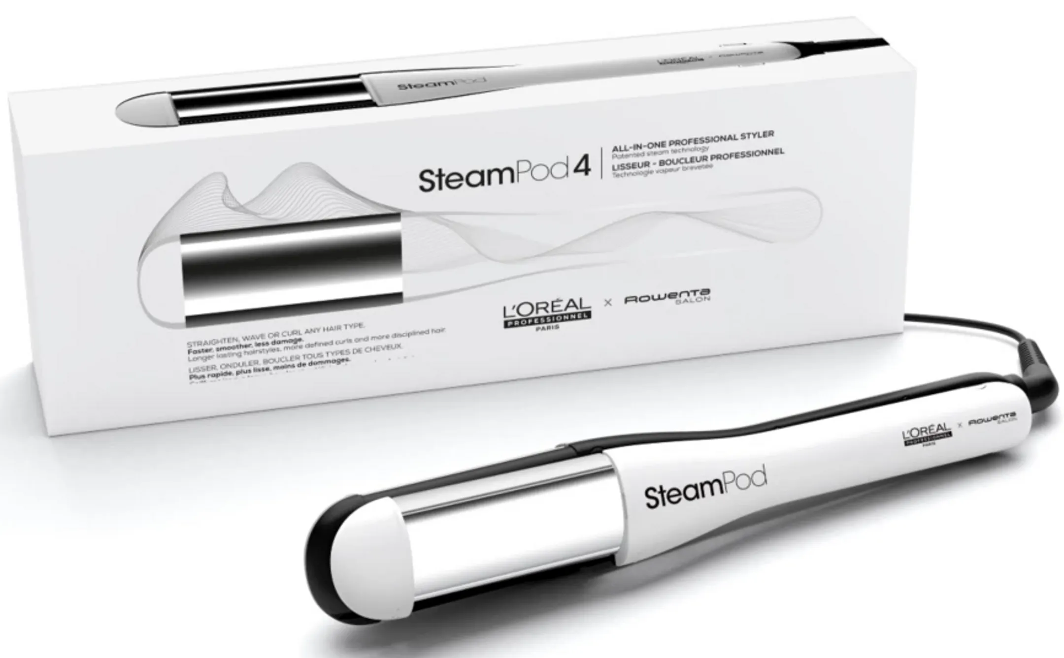 L'OREAL Dampfbetriebener Haarglätter und Lockenwickler Steampod 4 image