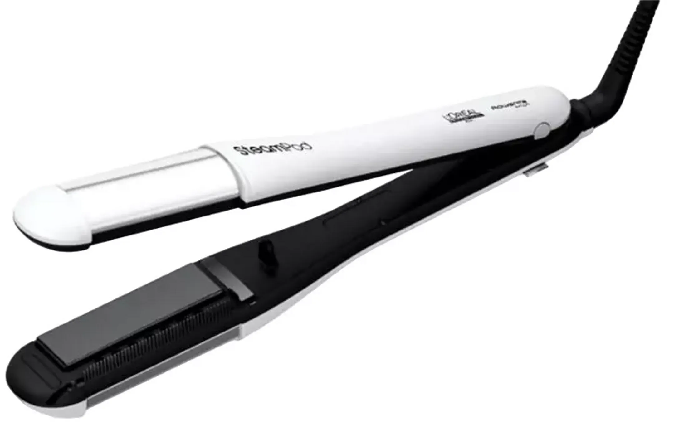 Dampfbetriebener Haarglätter und Lockenwickler Steampod 4