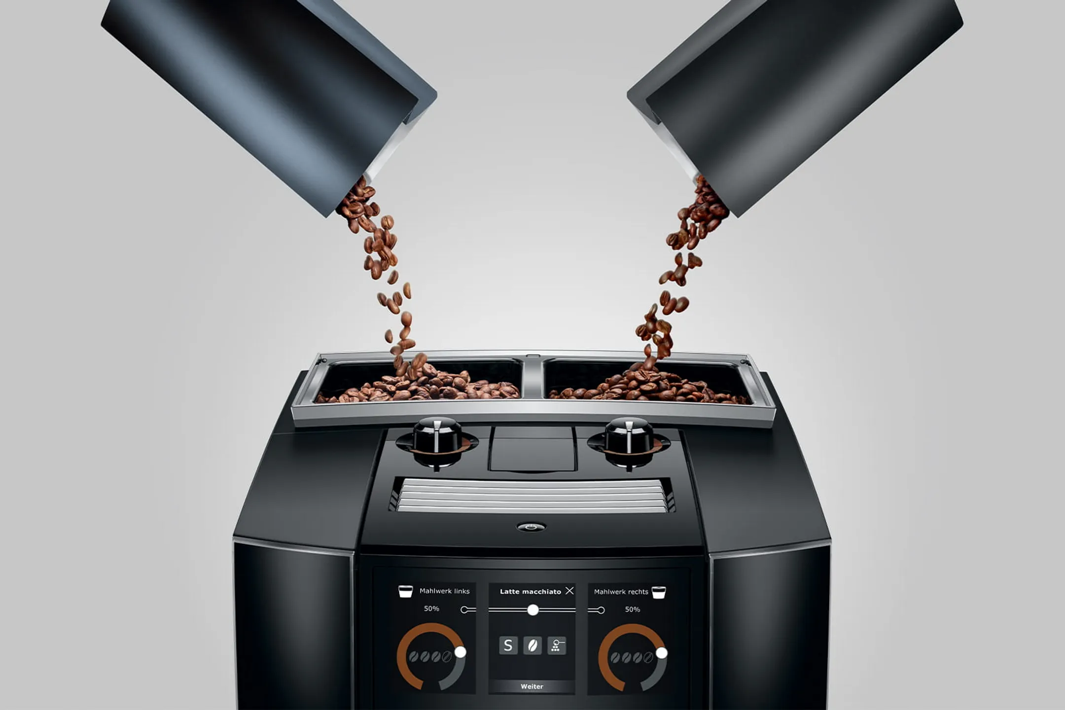 Jura Automatische Espressomaschine J8 Twin Diamond Black EA image