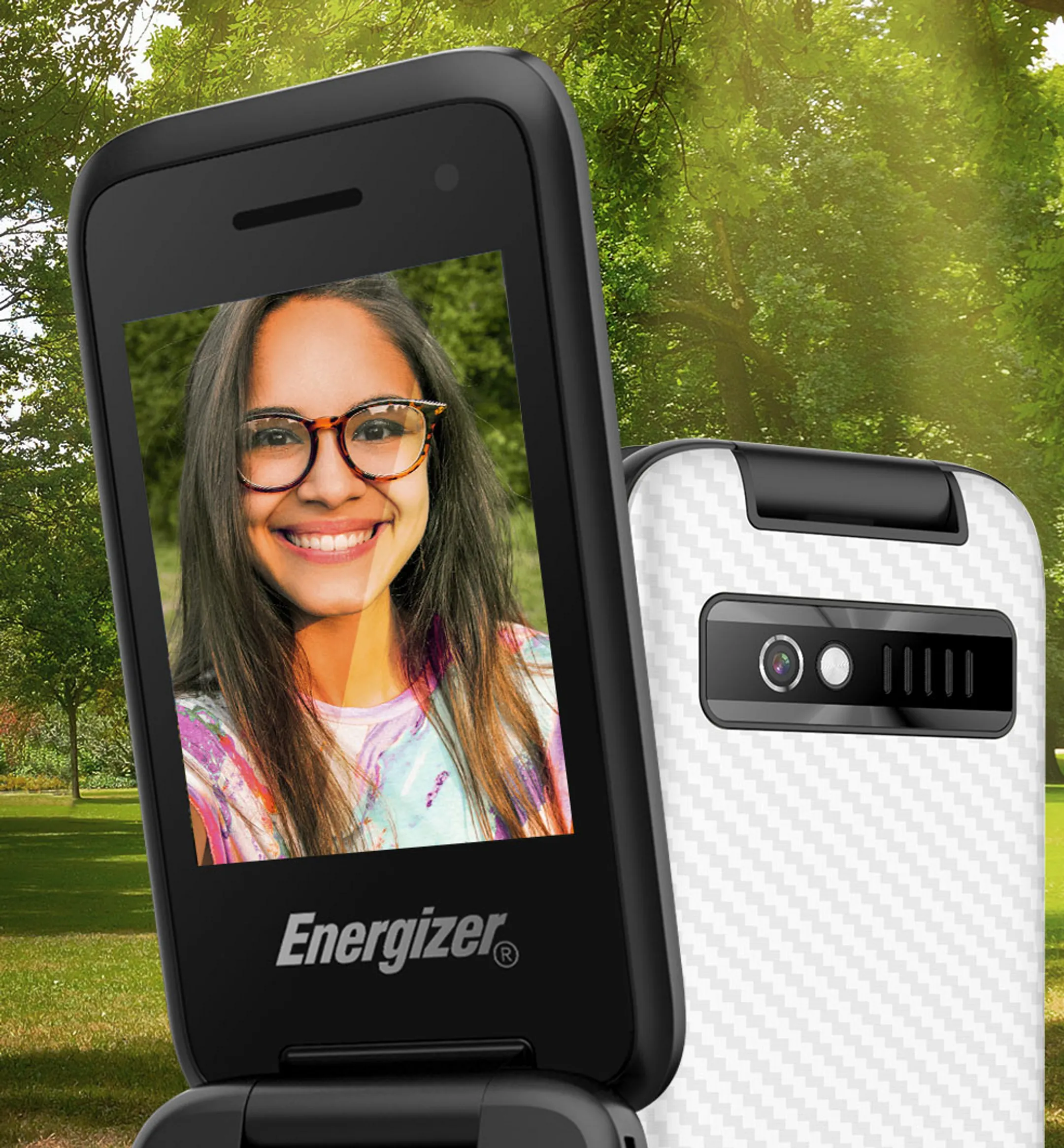 ENERGIZER Klapphandy E282SC - Schwarz image