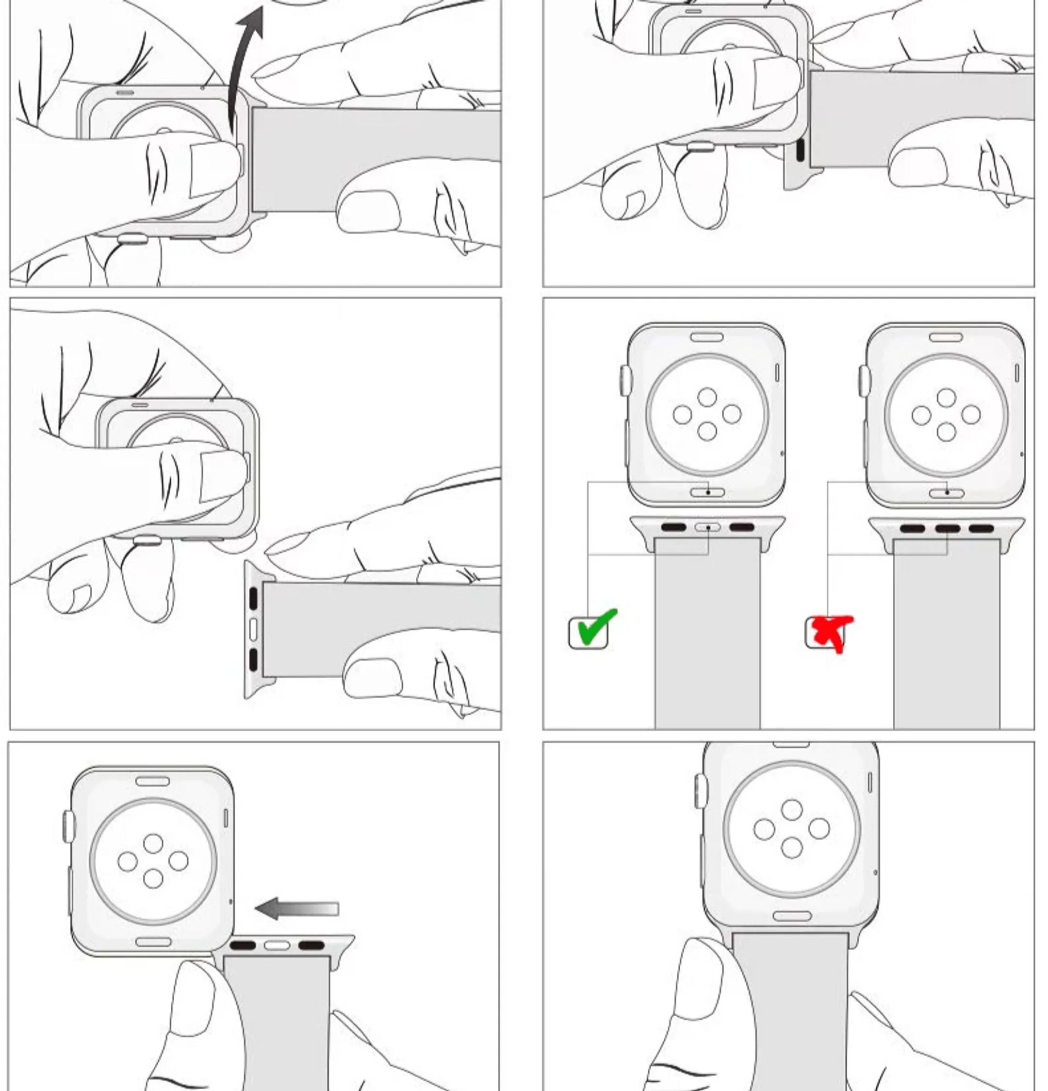 IBROZ 2 x Apple Watch Sport Armbänder 7, 6, SE, 5, 4, 3 - Blau & Schwarz image