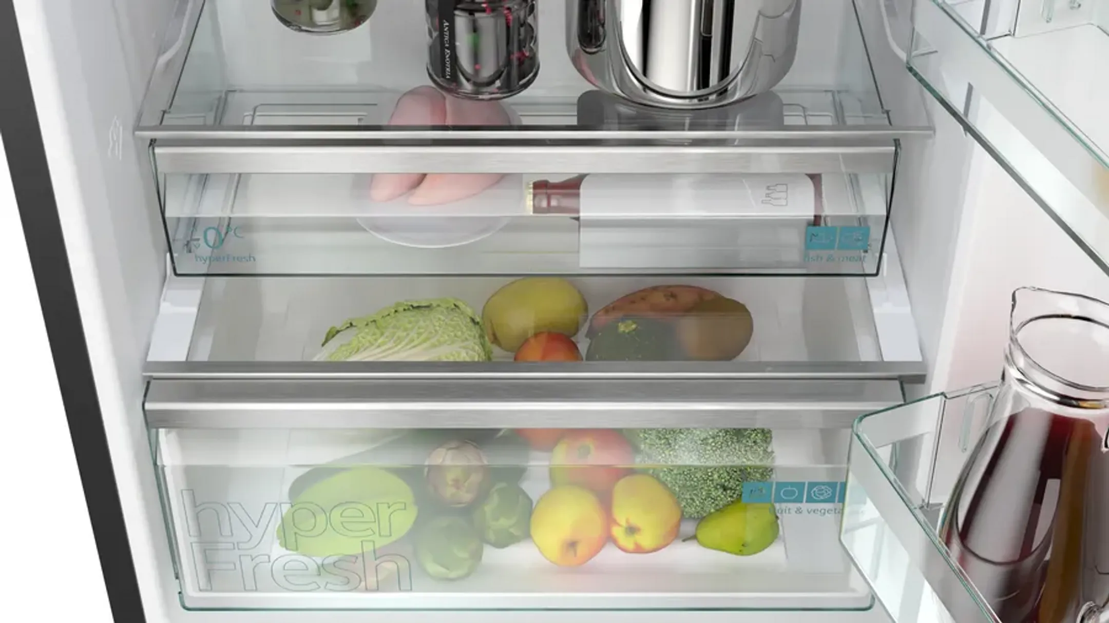 Siemens Combi frigo congélateur iQ500 KG49NAXCF image